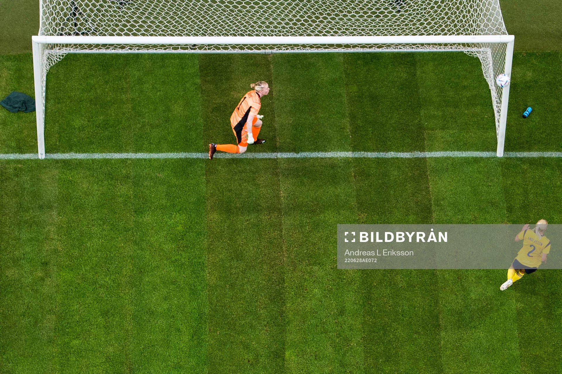 Goalkeeper Hedvig Lindahl of Sweden