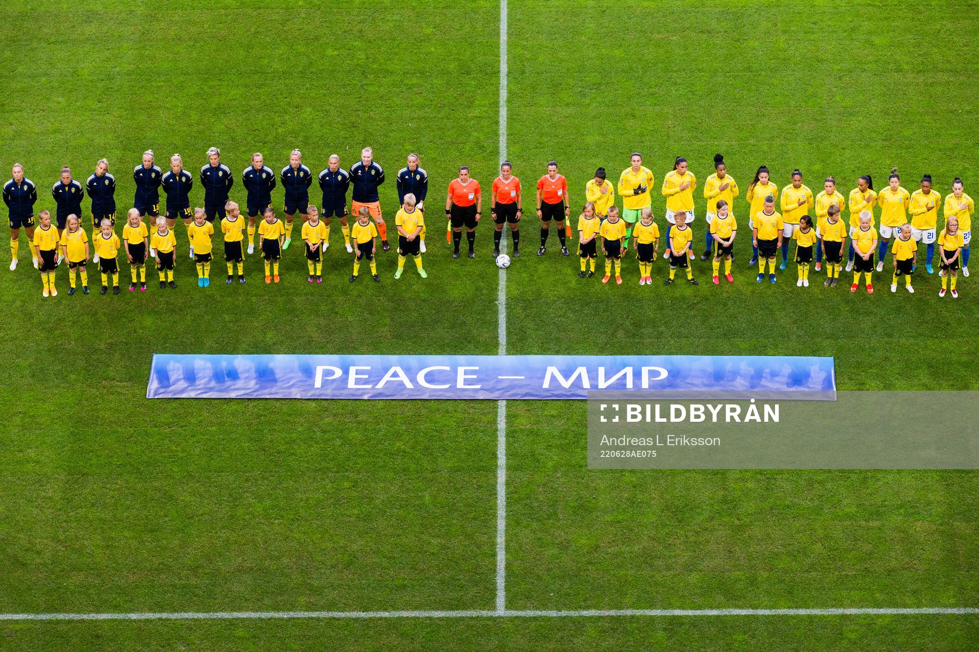 The players at lineup