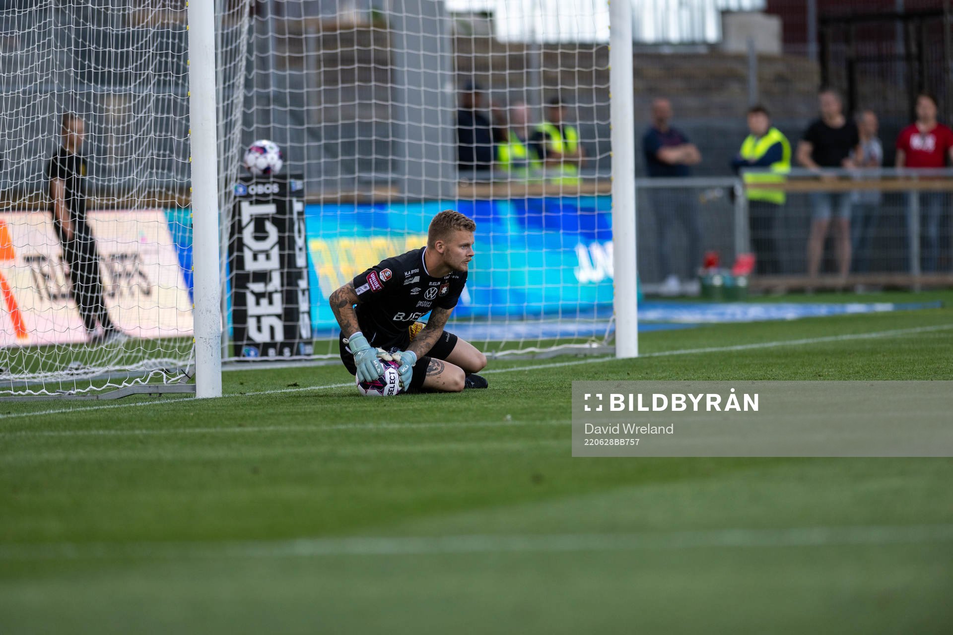 Örgrytes målvakt Robin Wallinder