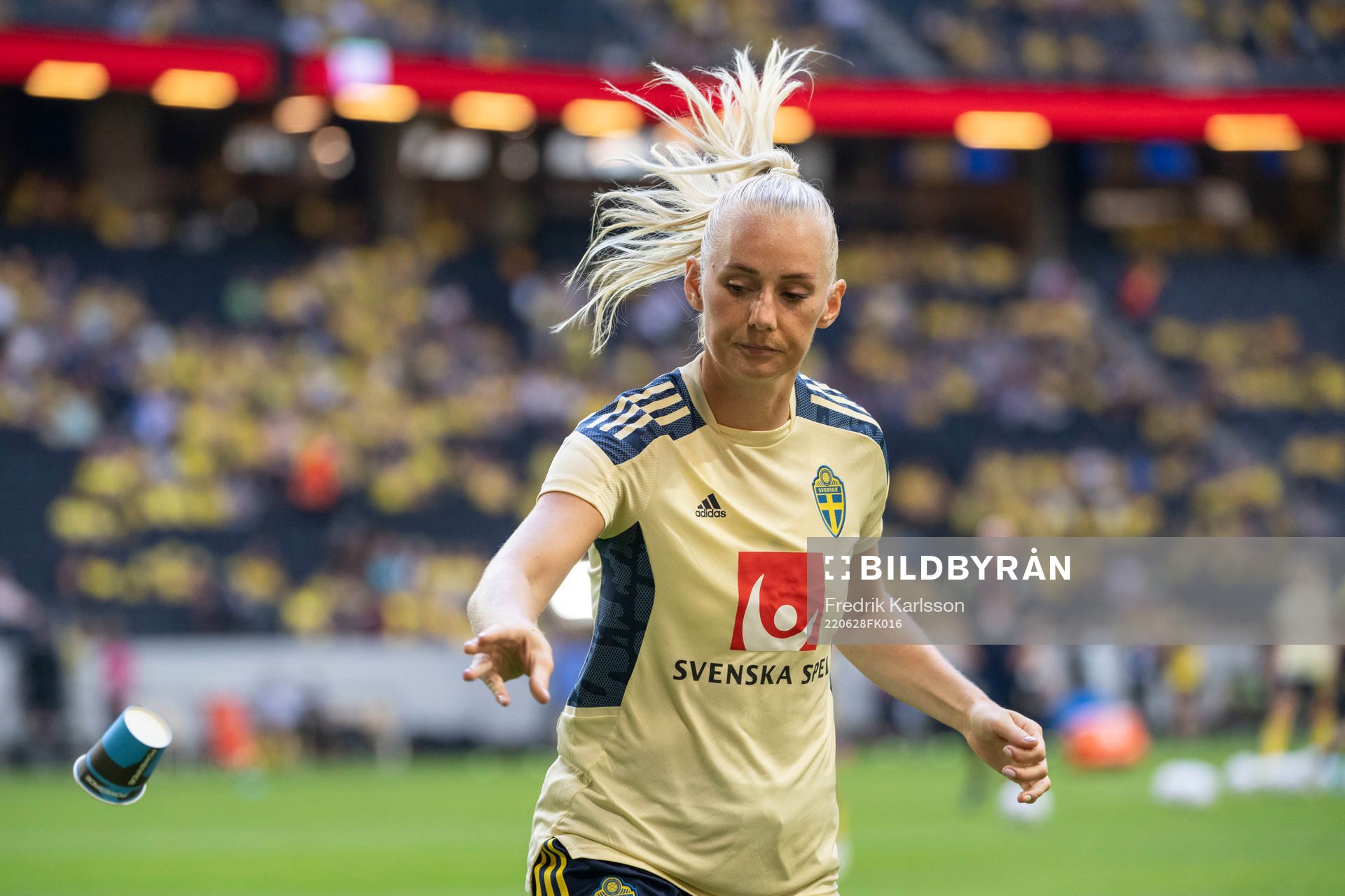 Stina Blackstenius of Sweden