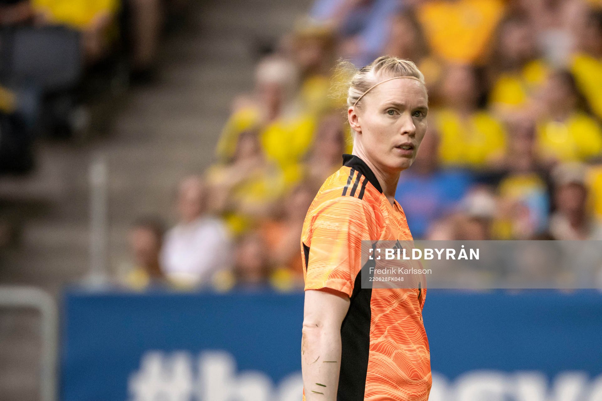 goalkeeper Hedvig Lindahl of Sweden