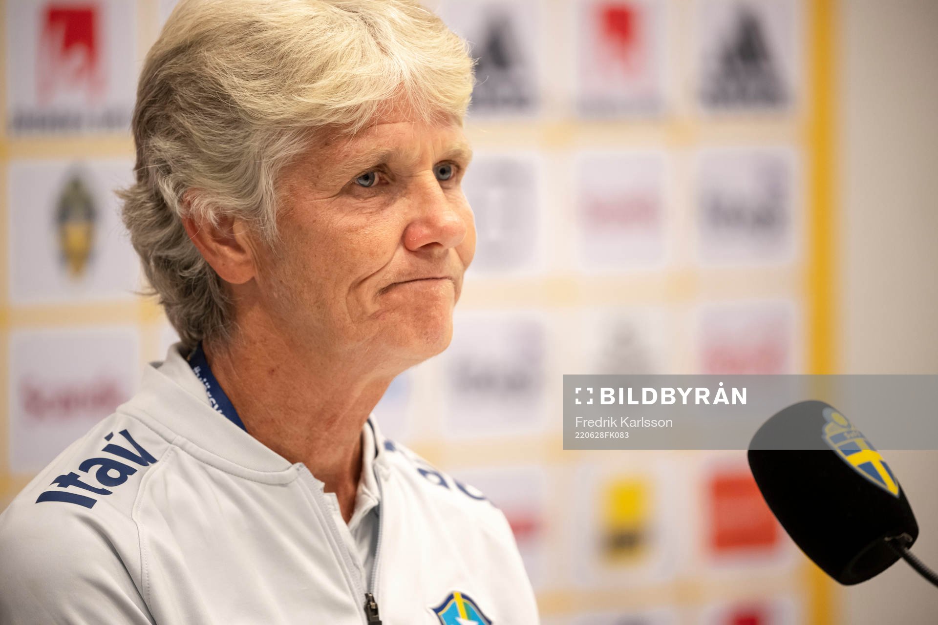 Head coach Pia Sundhage of Brazil