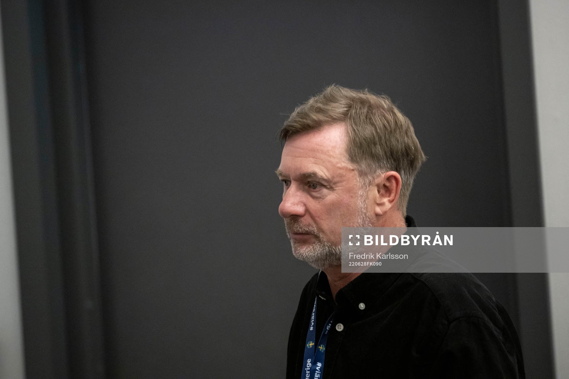 Head coach Peter Gerhardsson of Sweden at a press conference