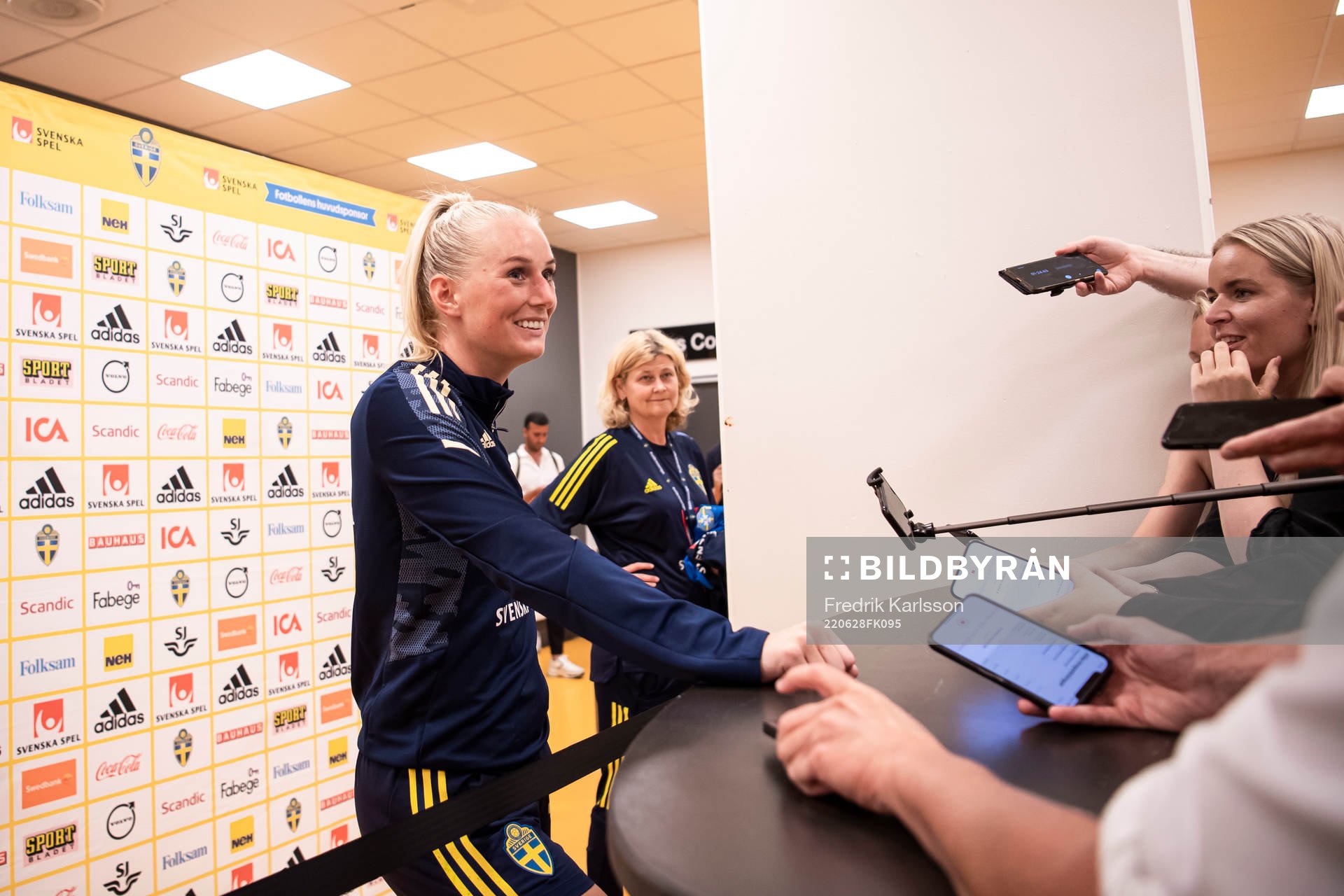 Stina Blackstenius of Sweden