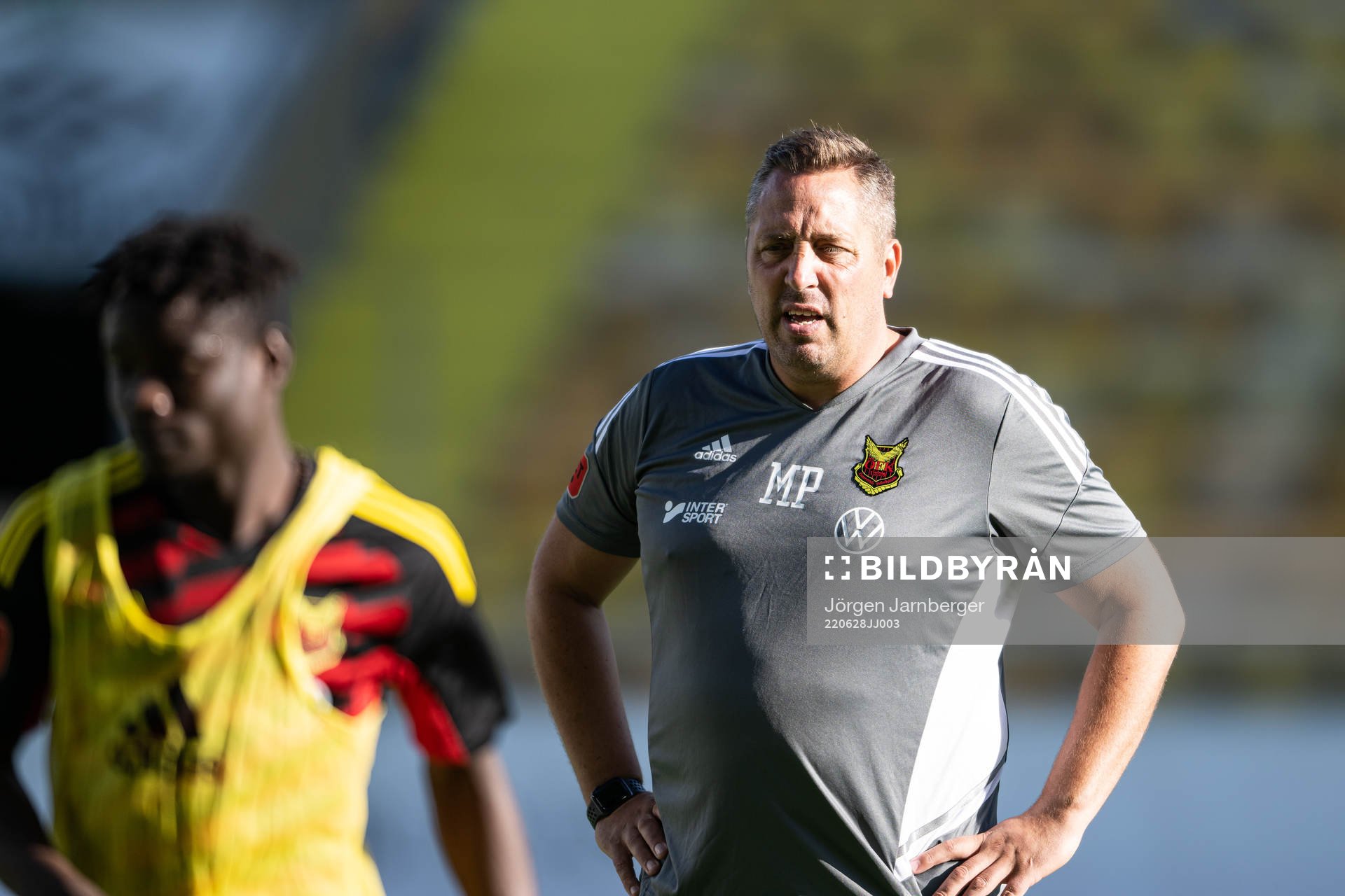 Östersunds tränare Magnus Powell