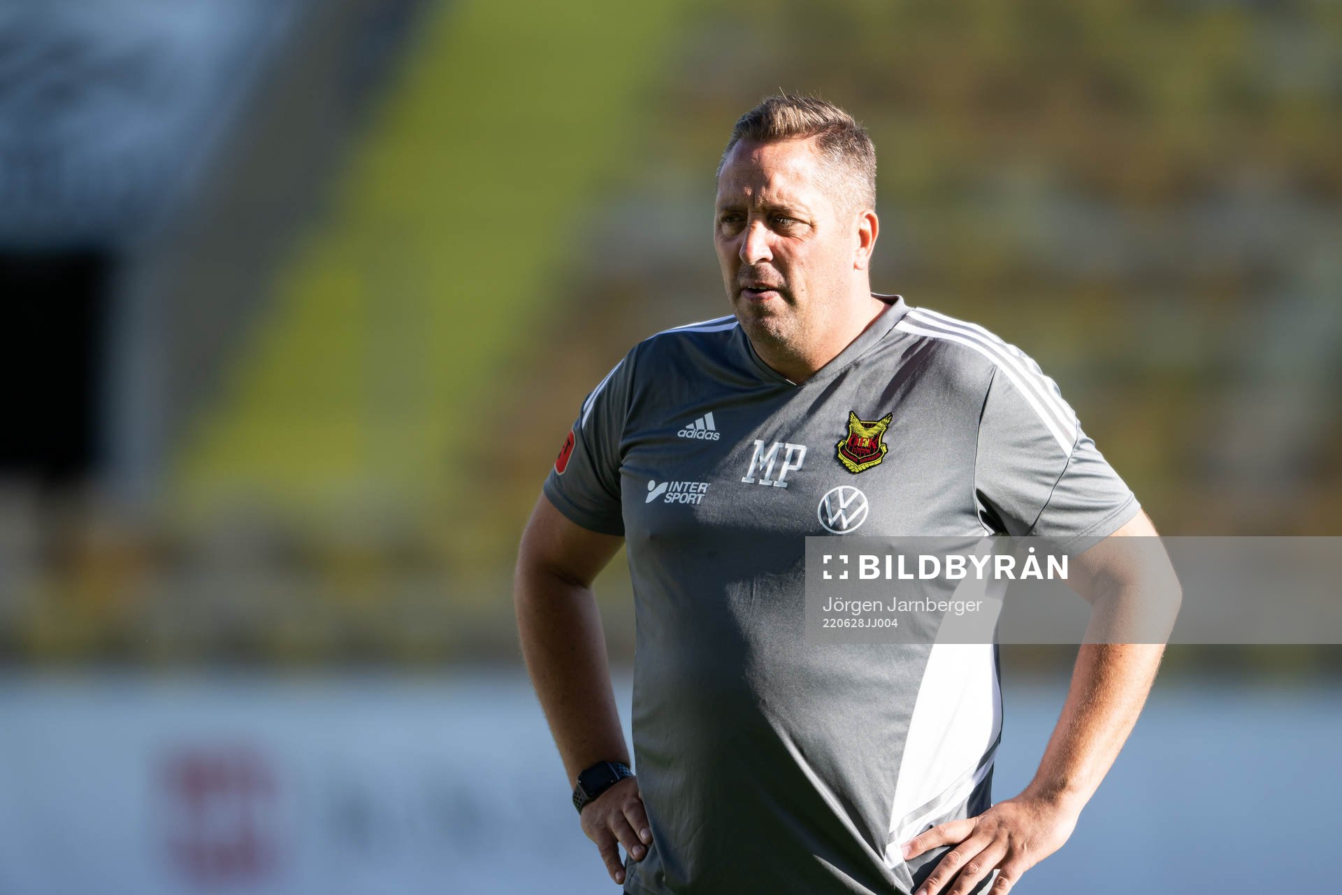 Östersunds tränare Magnus Powell