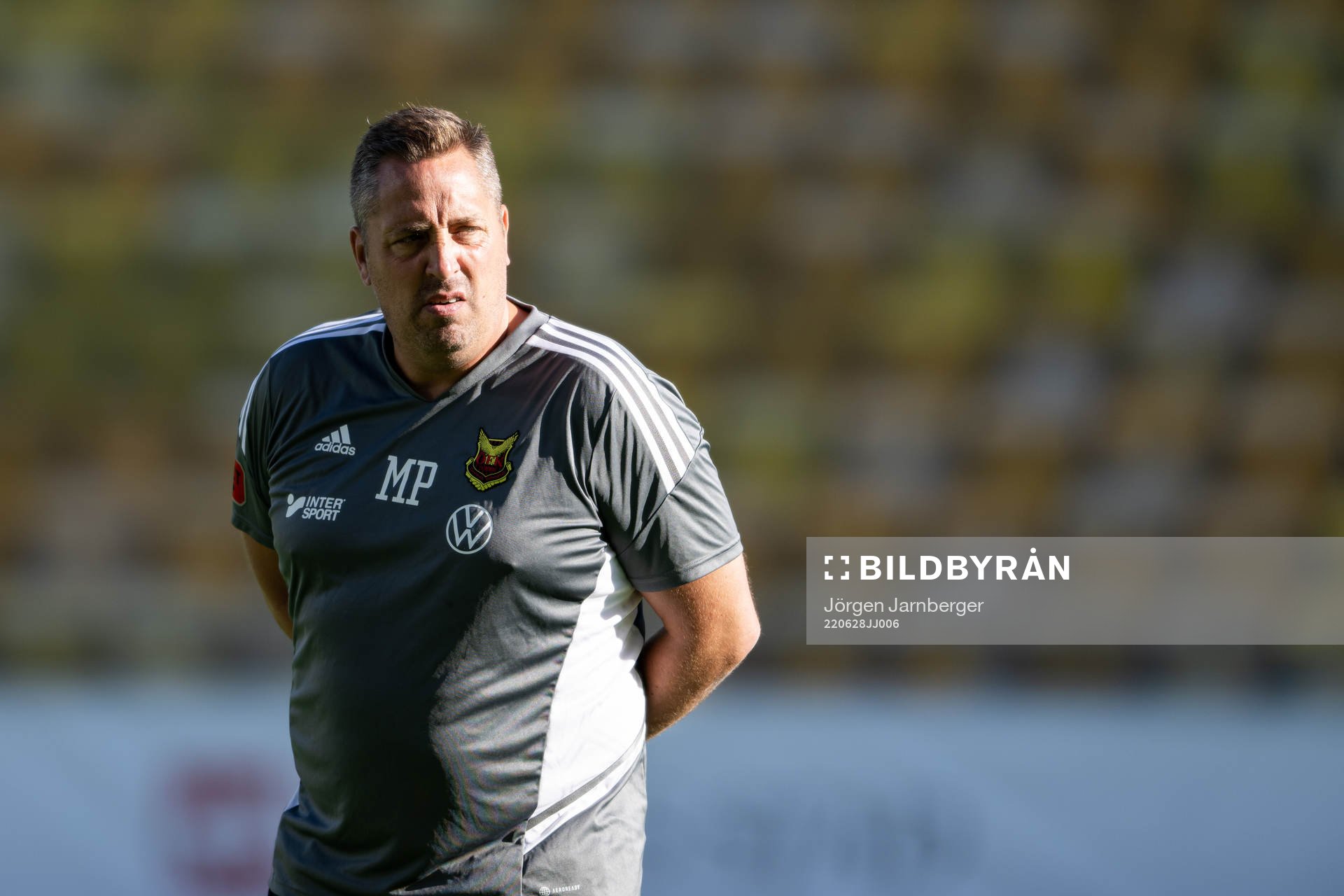 Östersunds tränare Magnus Powell