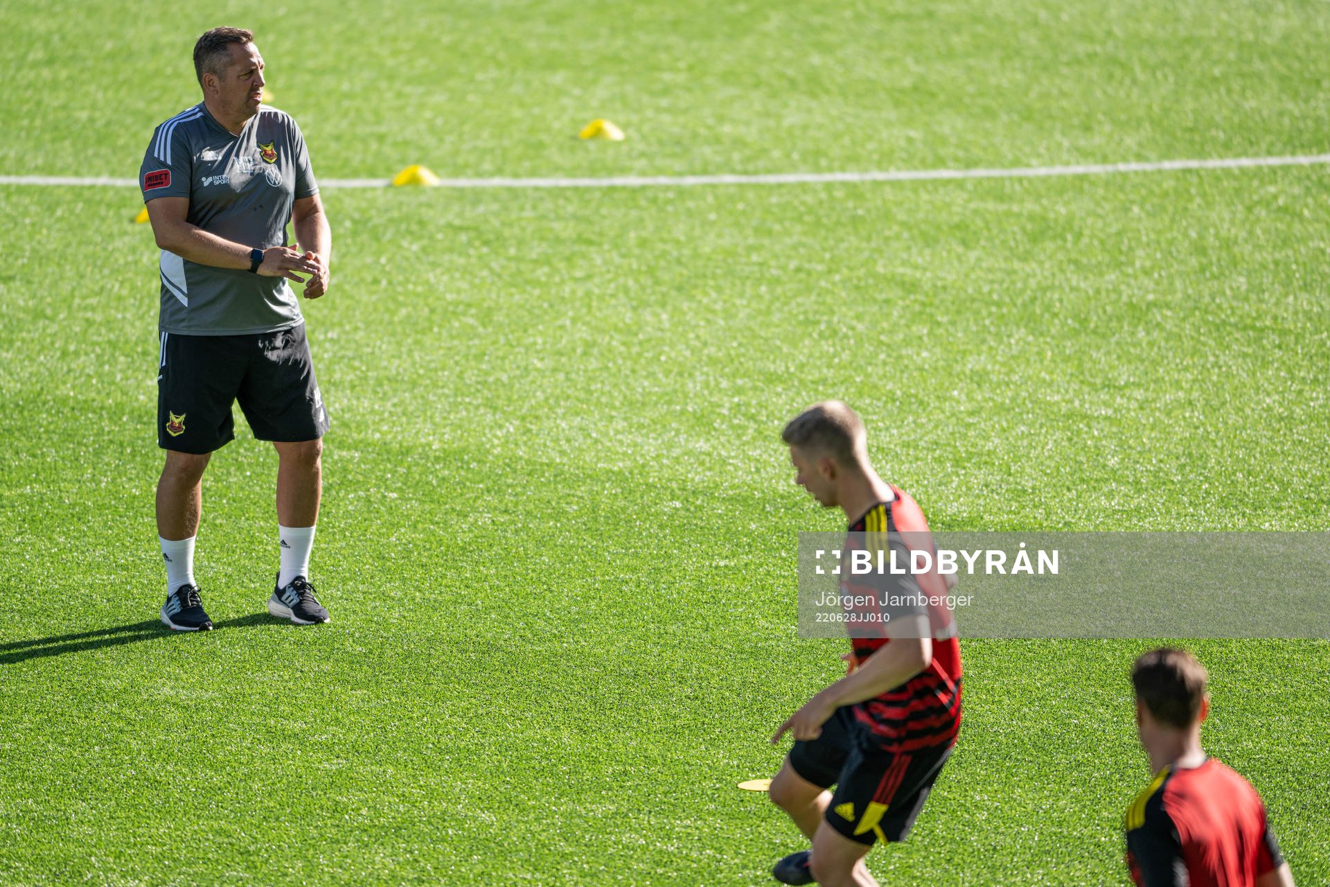 Östersunds tränare Magnus Powell