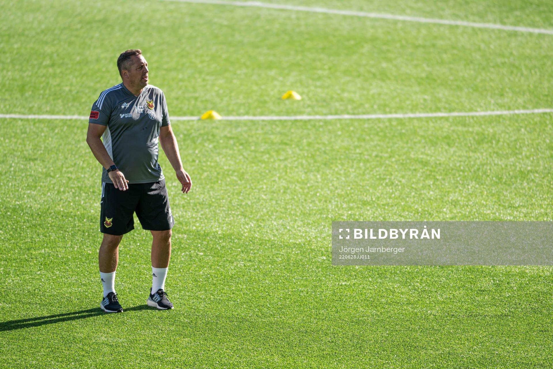 Östersunds tränare Magnus Powell