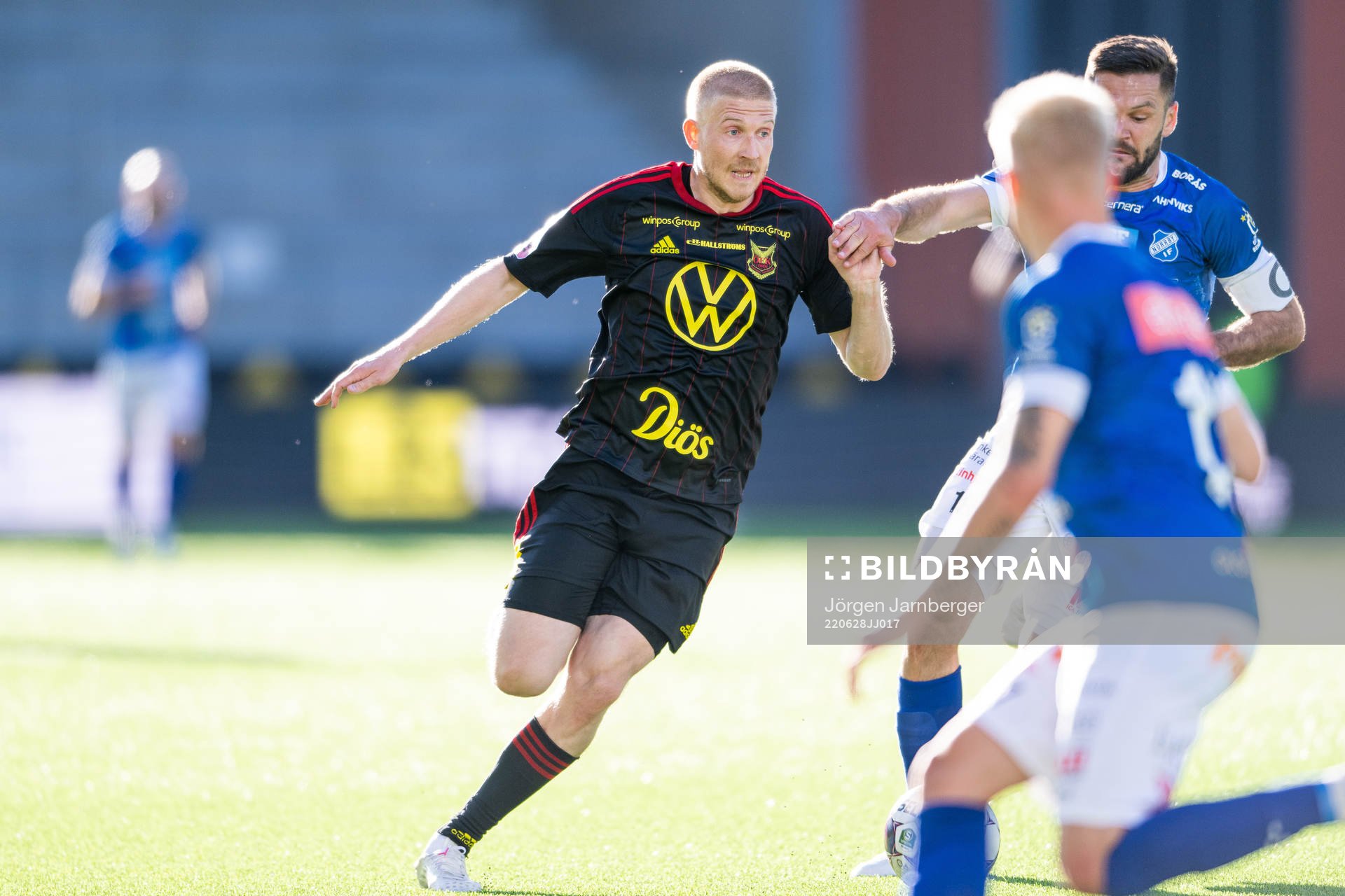 Östersunds Simon Kroon och Norrbys Ivo Pekalski