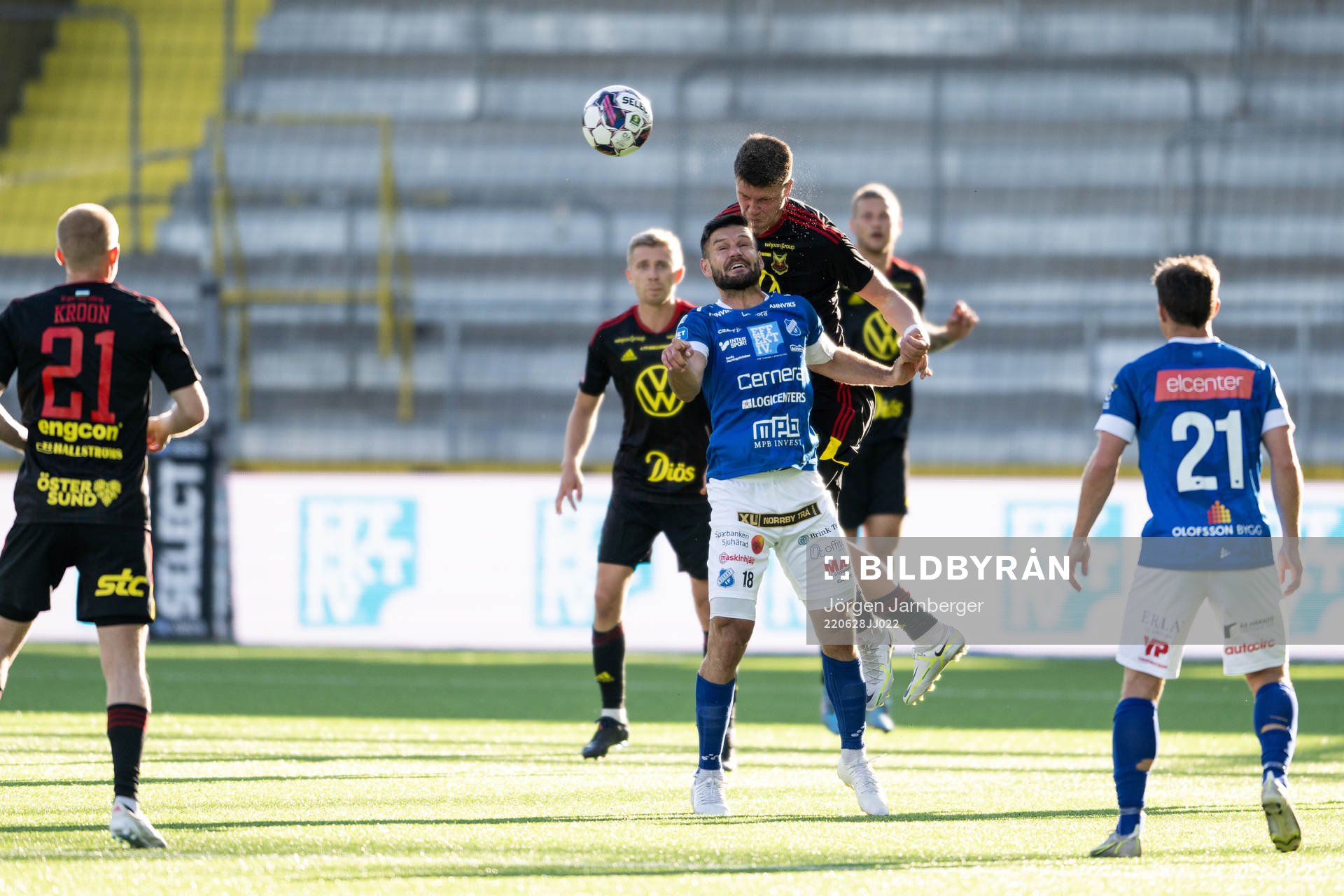Norrbys Ivo Pekalski och Östersunds Myroslav Mazur