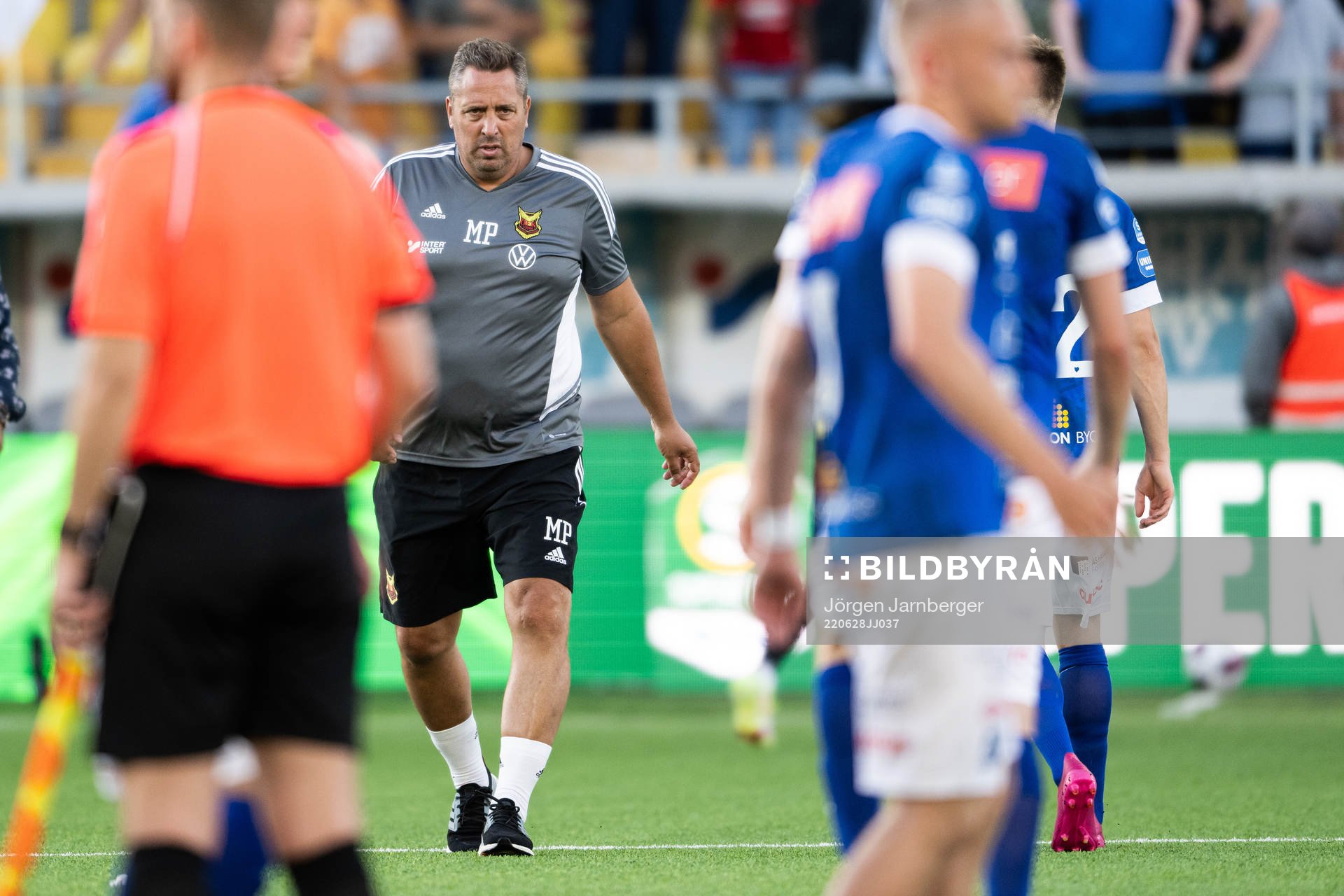 Östersunds tränare Magnus Powell