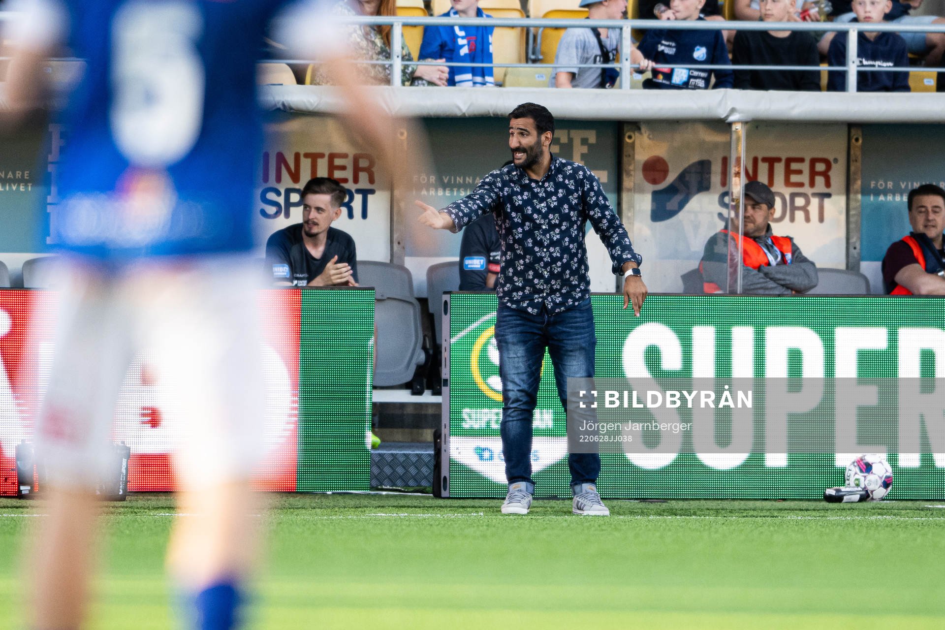 Norrbys tränare Mak Lind