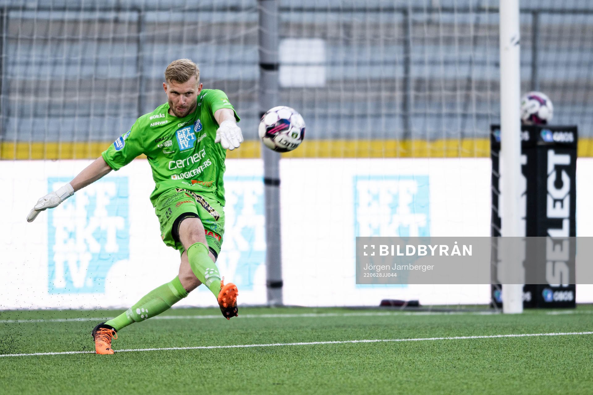 under fotbollsmatchen i Superettan mellan Norrby och