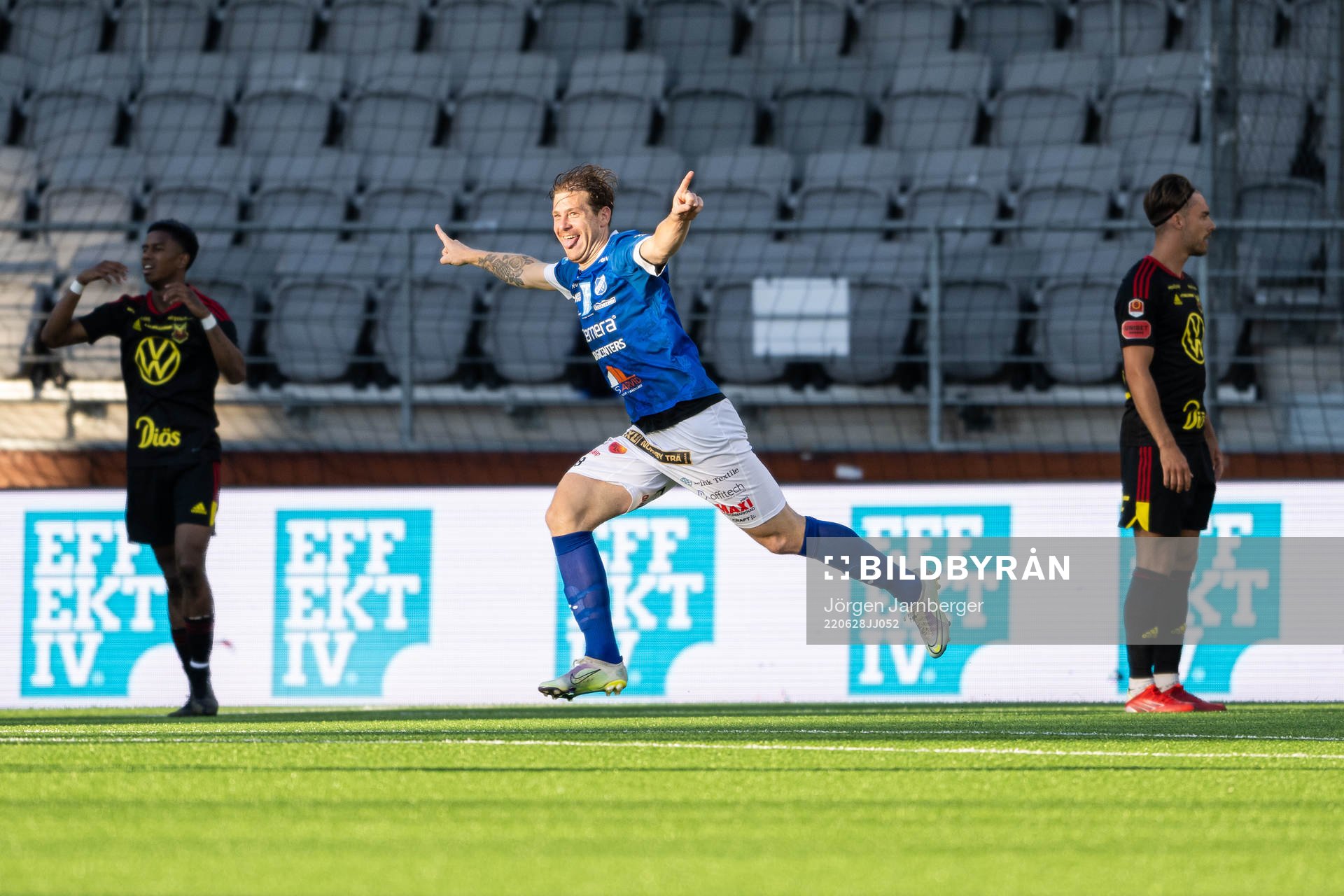 Norrbys Nicklas Savolainen jublar