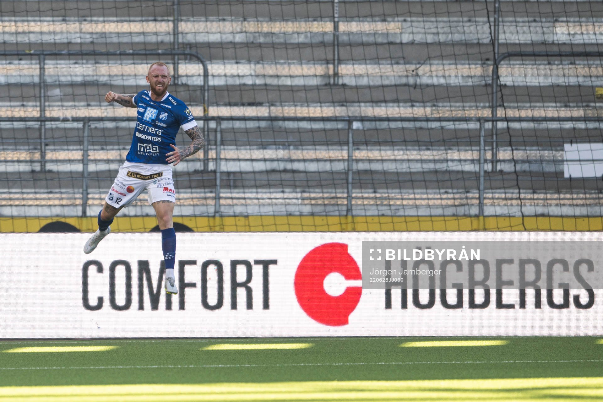 Norrbys Max Olsson jublar