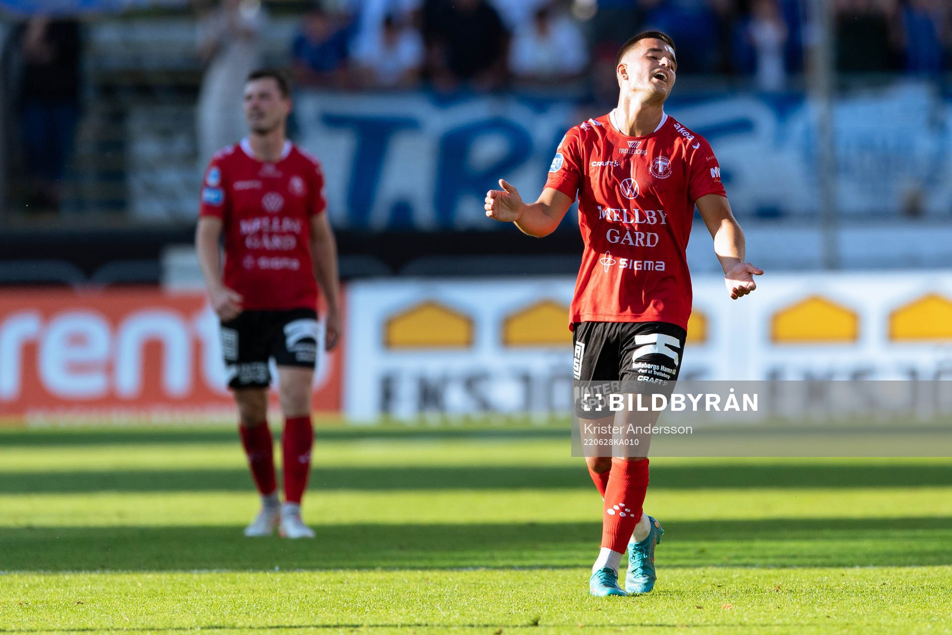Trelleborgs Haris Brkic deppar