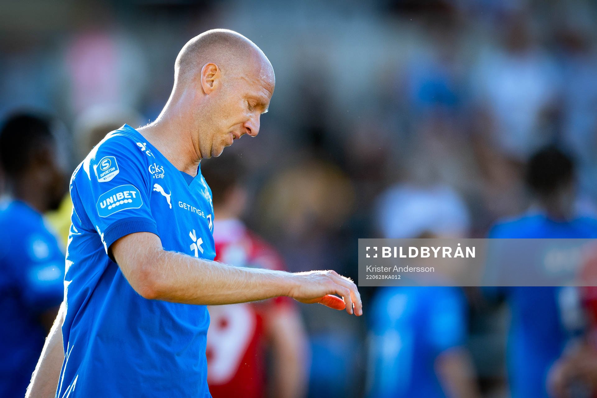 Halmstads Andreas Johansson deppar