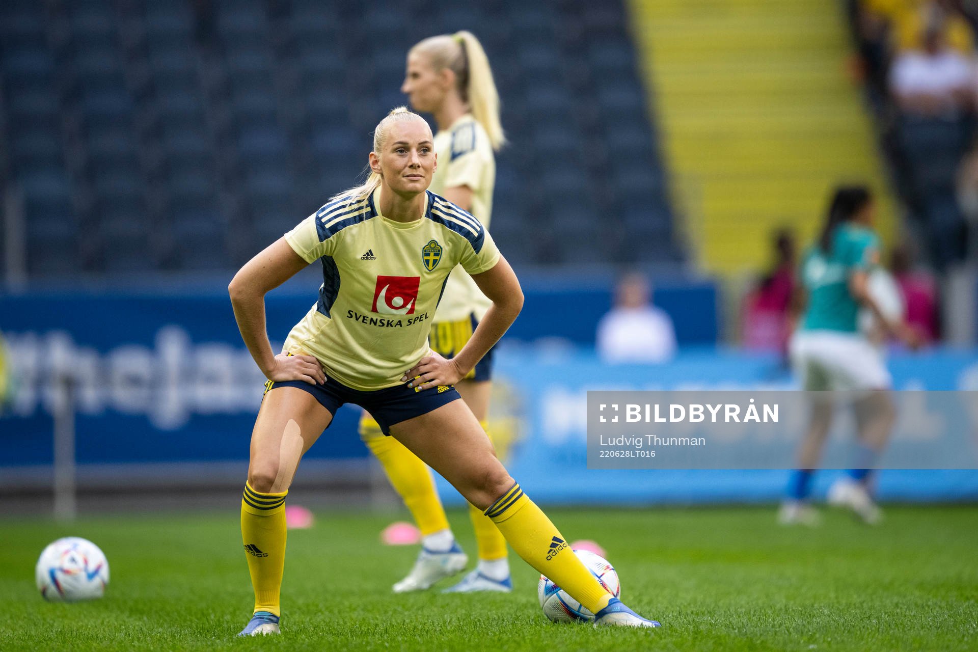 Stina Blackstenius of Sweden