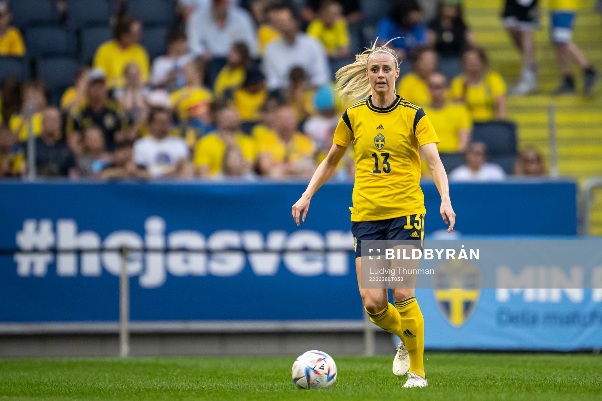 Amanda Ilestedt of Sweden