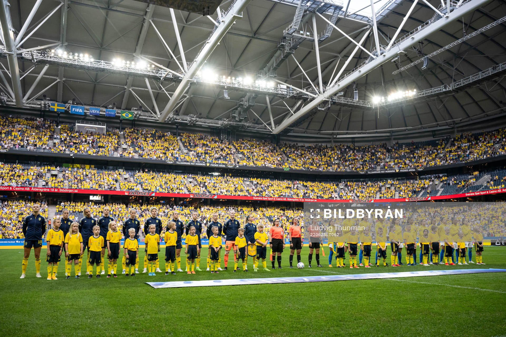 The players at lineup