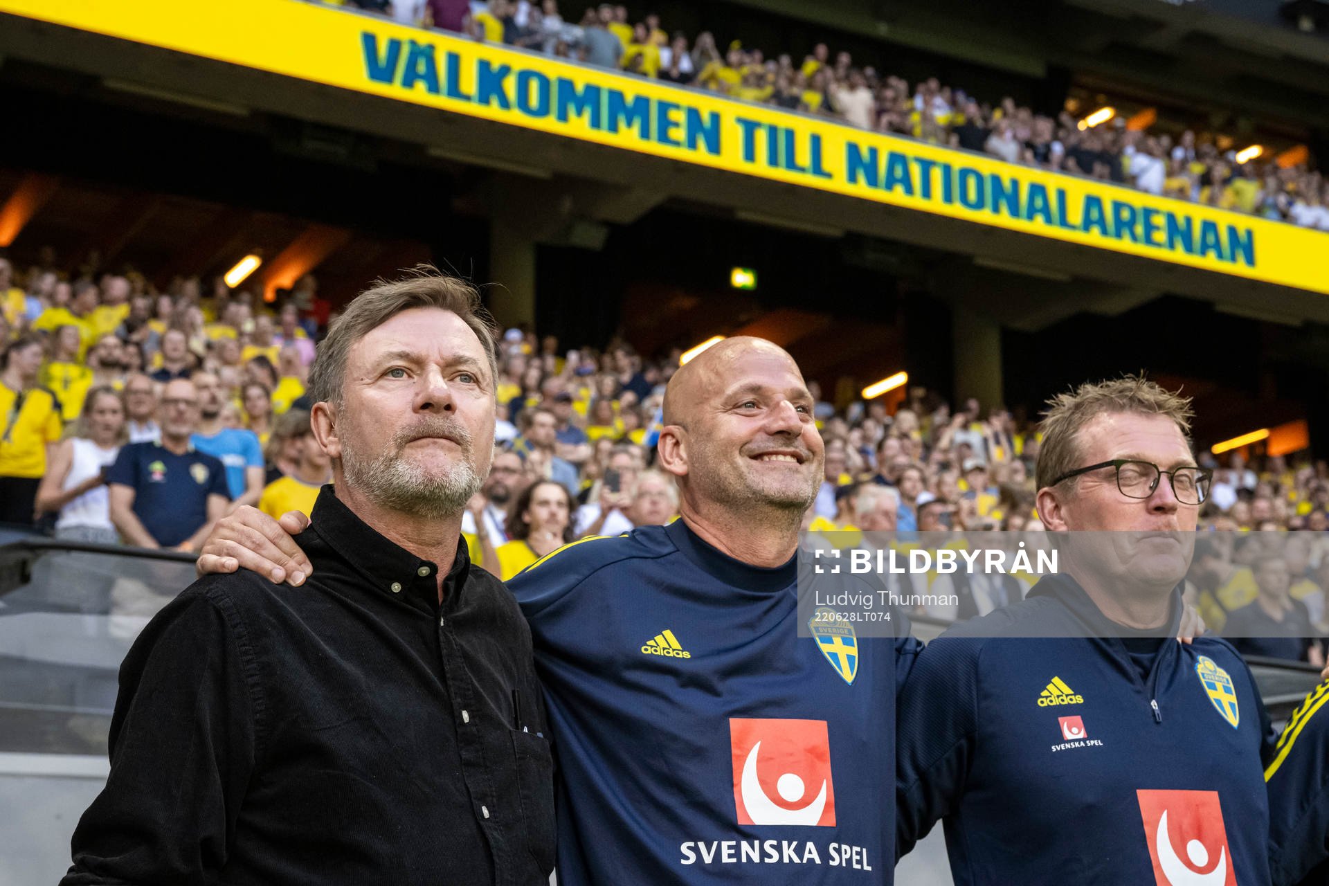 Head coach Peter Gerhardsson and assistant coach Magnus