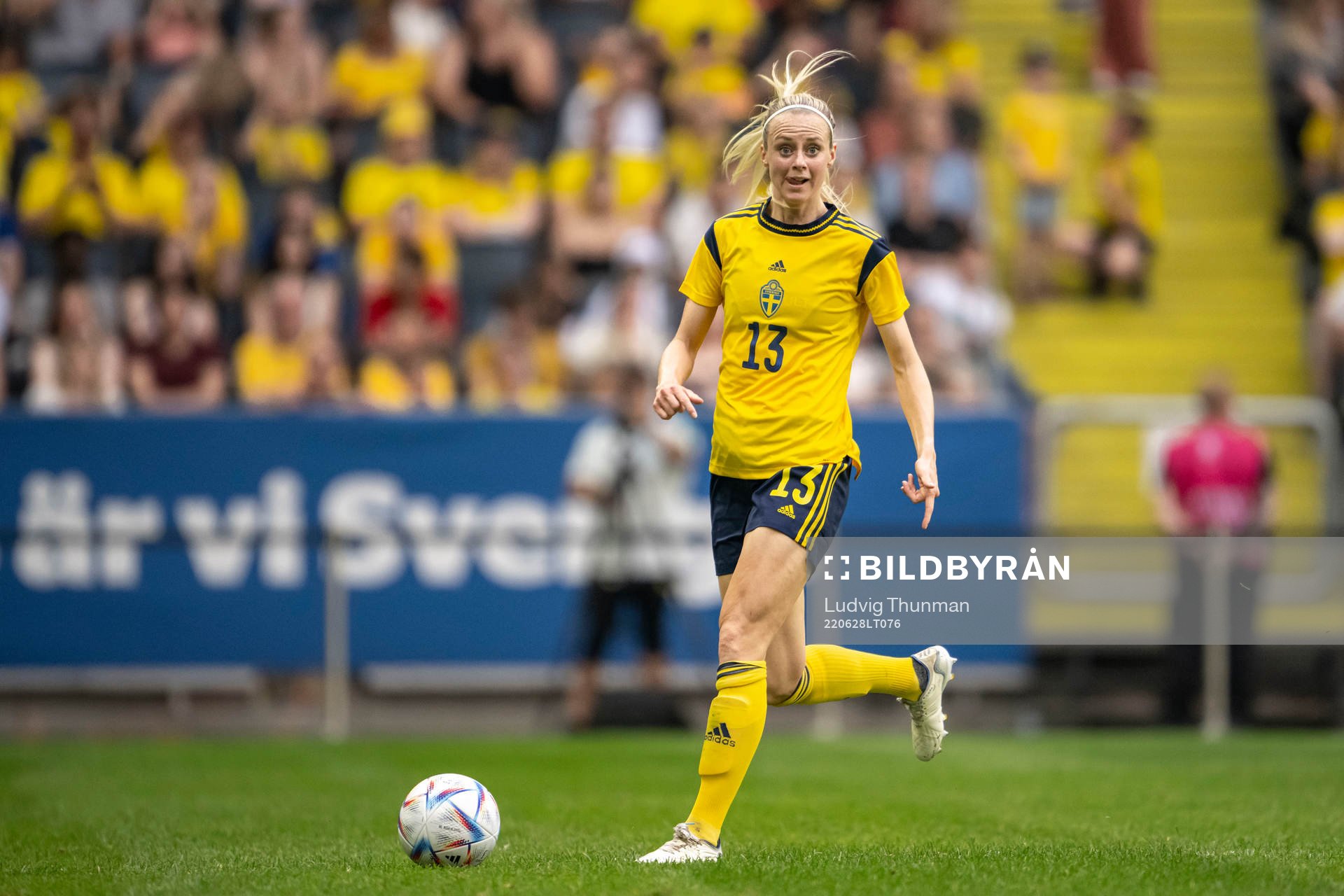 Amanda Ilestedt of Sweden