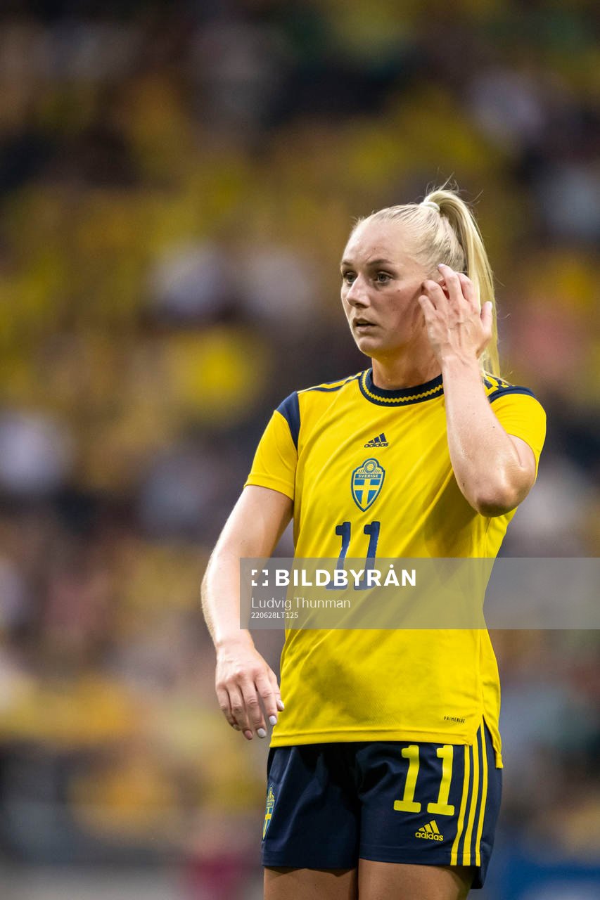 Stina Blackstenius of Sweden