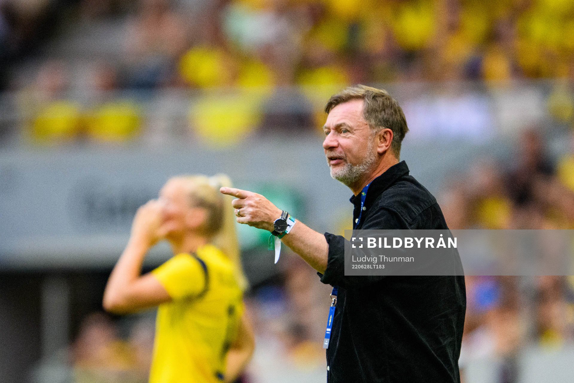 Head coach Peter Gerhardsson of Sweden
