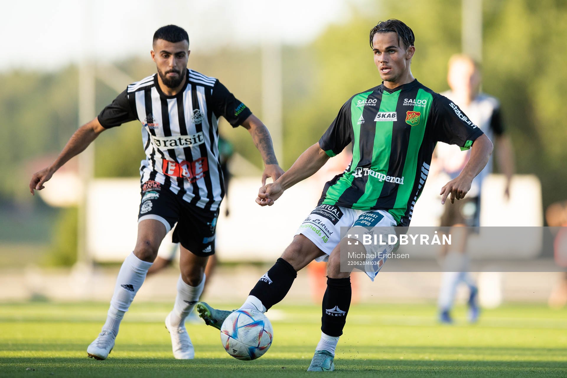 Lindomes Ihab Naser och GAIS Simon Sjöholm