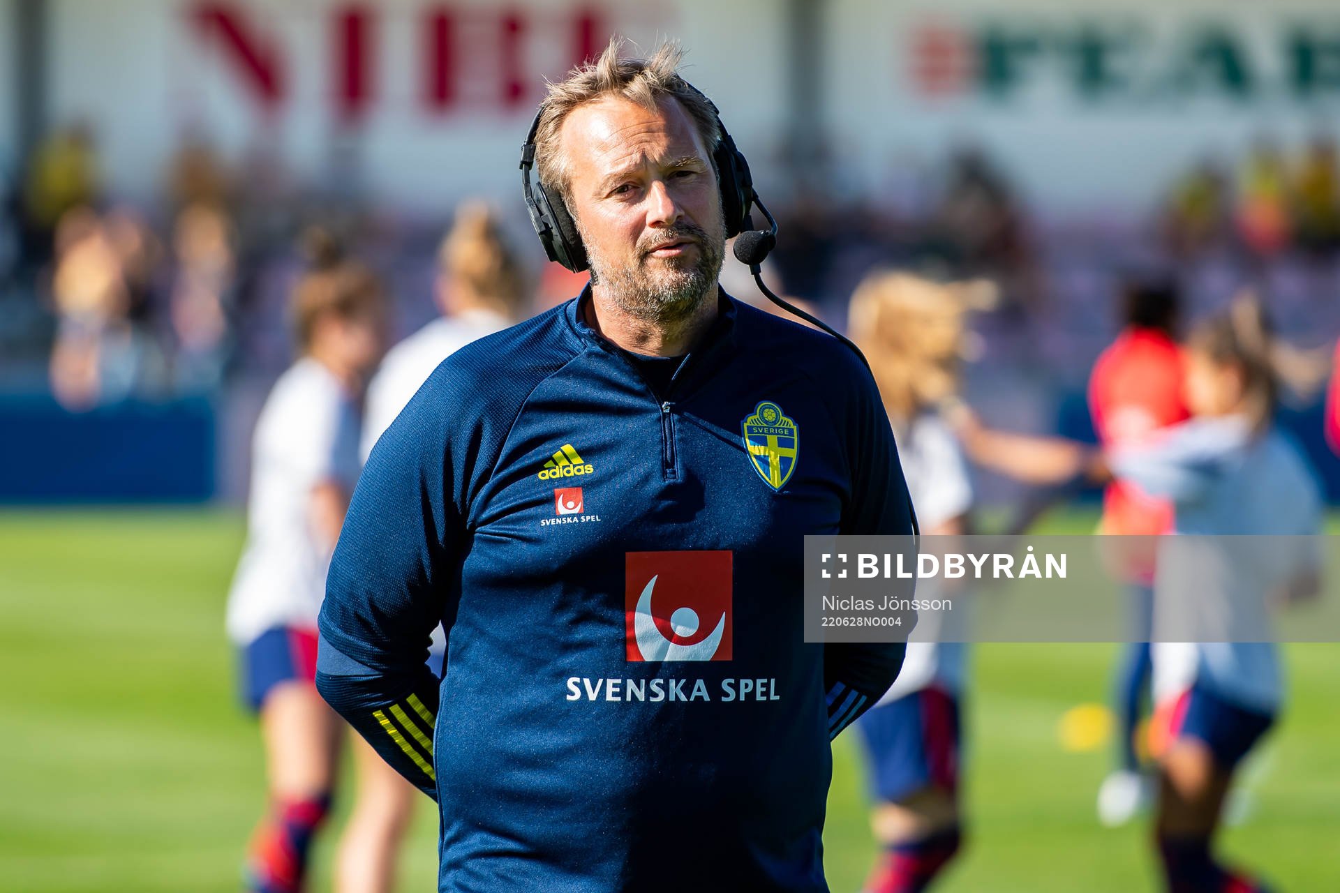 Martin Möller, head coach of Sweden