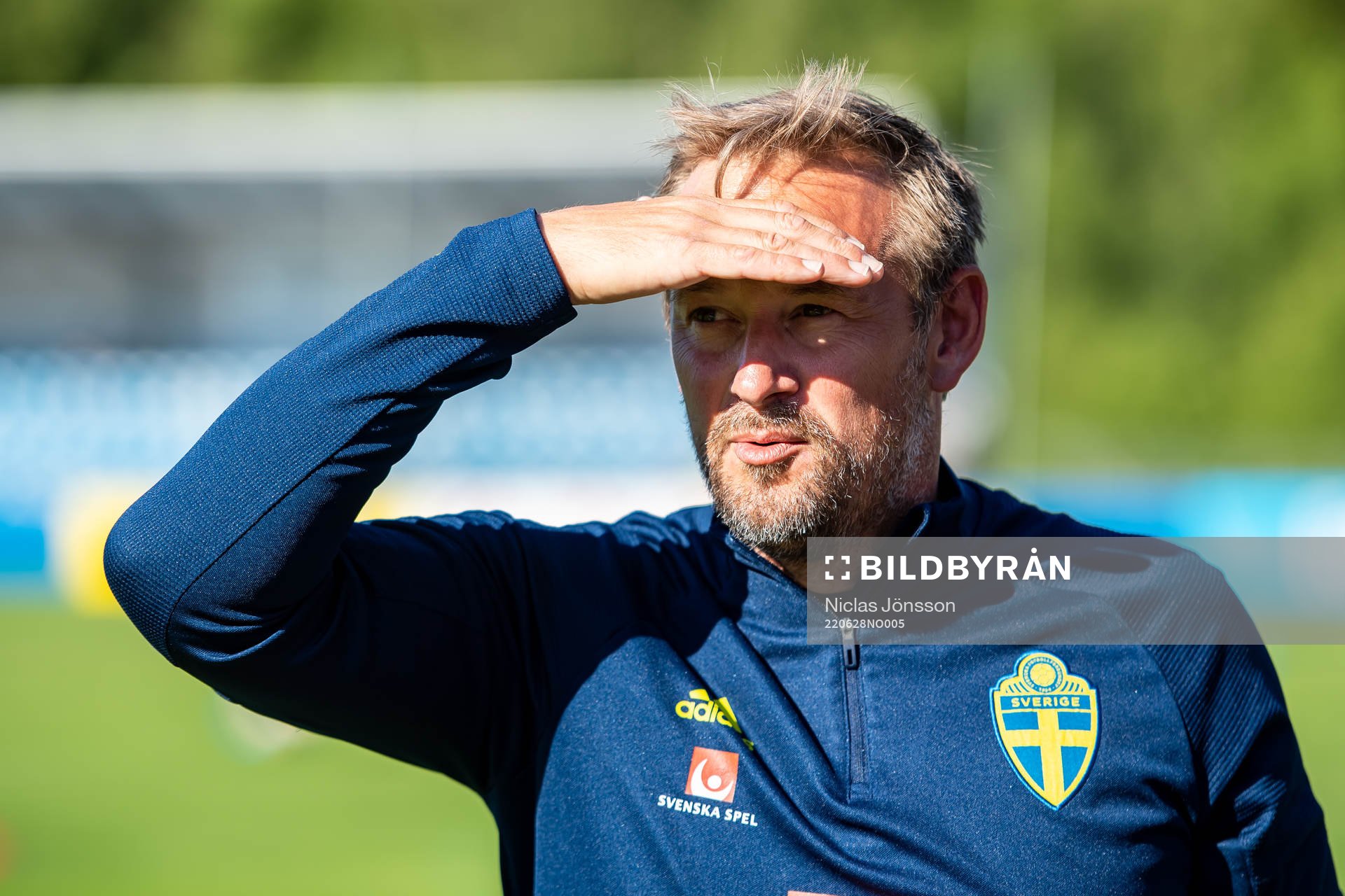 Martin Möller, head coach of Sweden