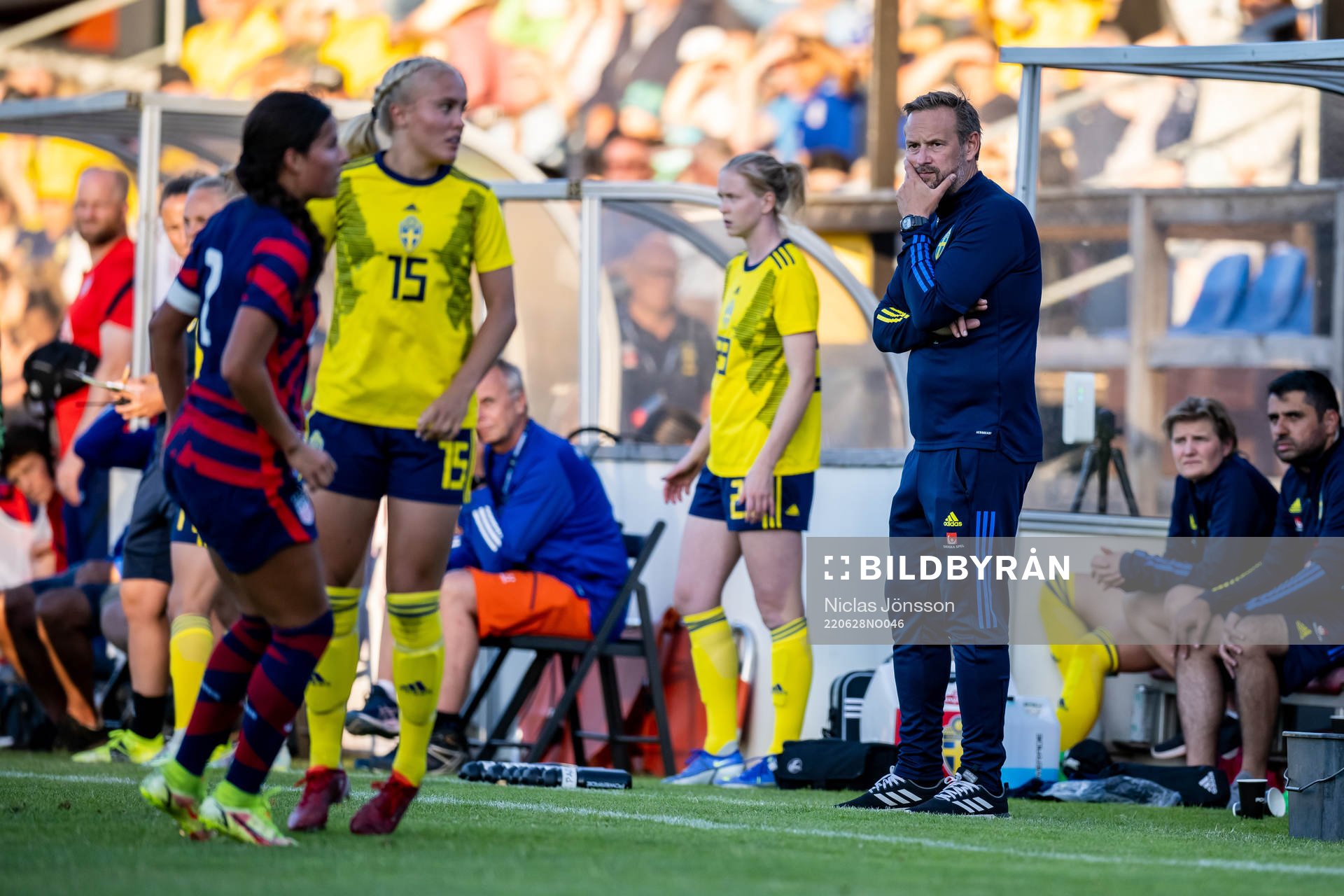 Martin Möller, head coach of Sweden