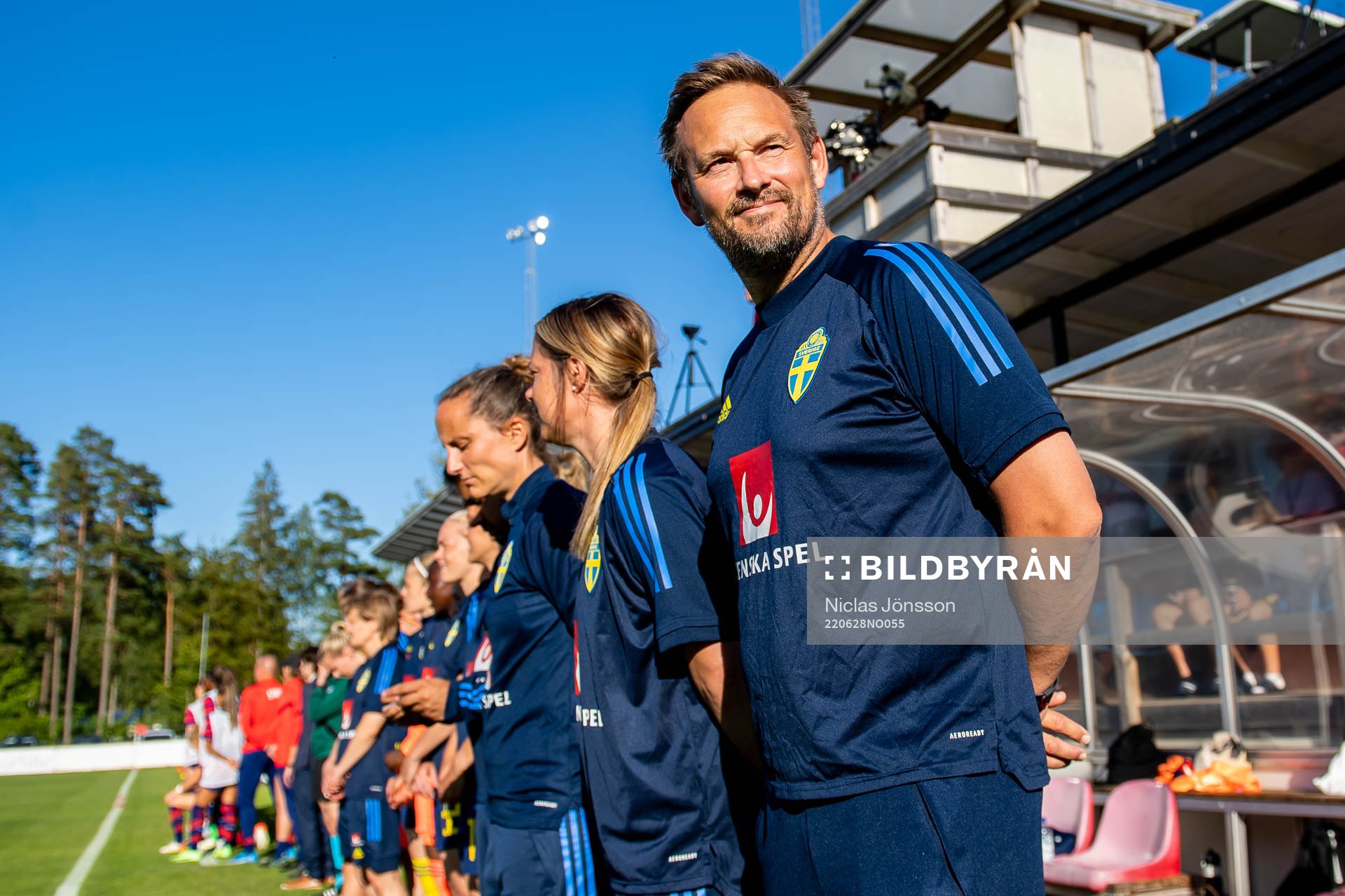 Martin Möller, head coach of Sweden