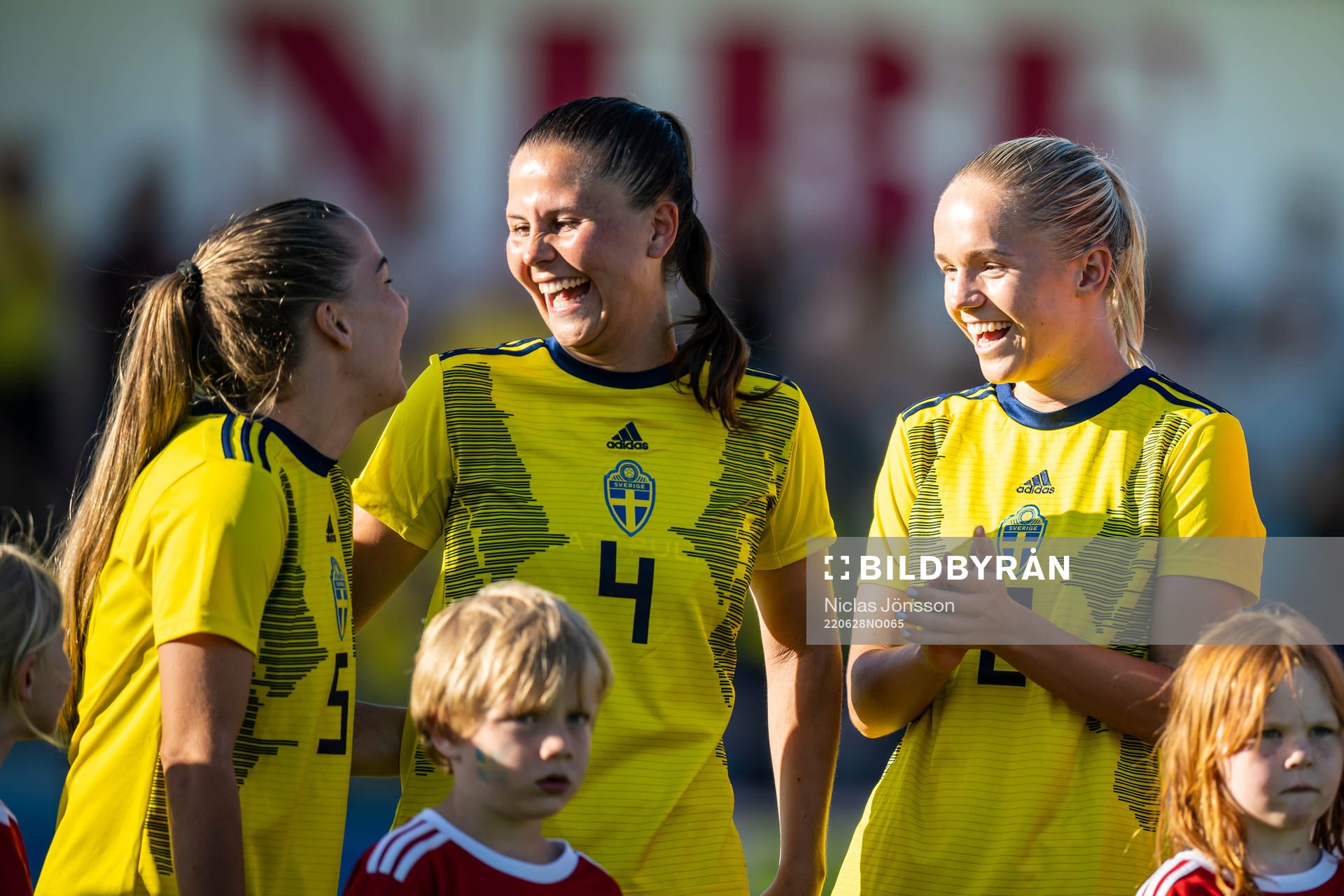 Josefin Harrysson and Hanna Lundkvist of Sweden