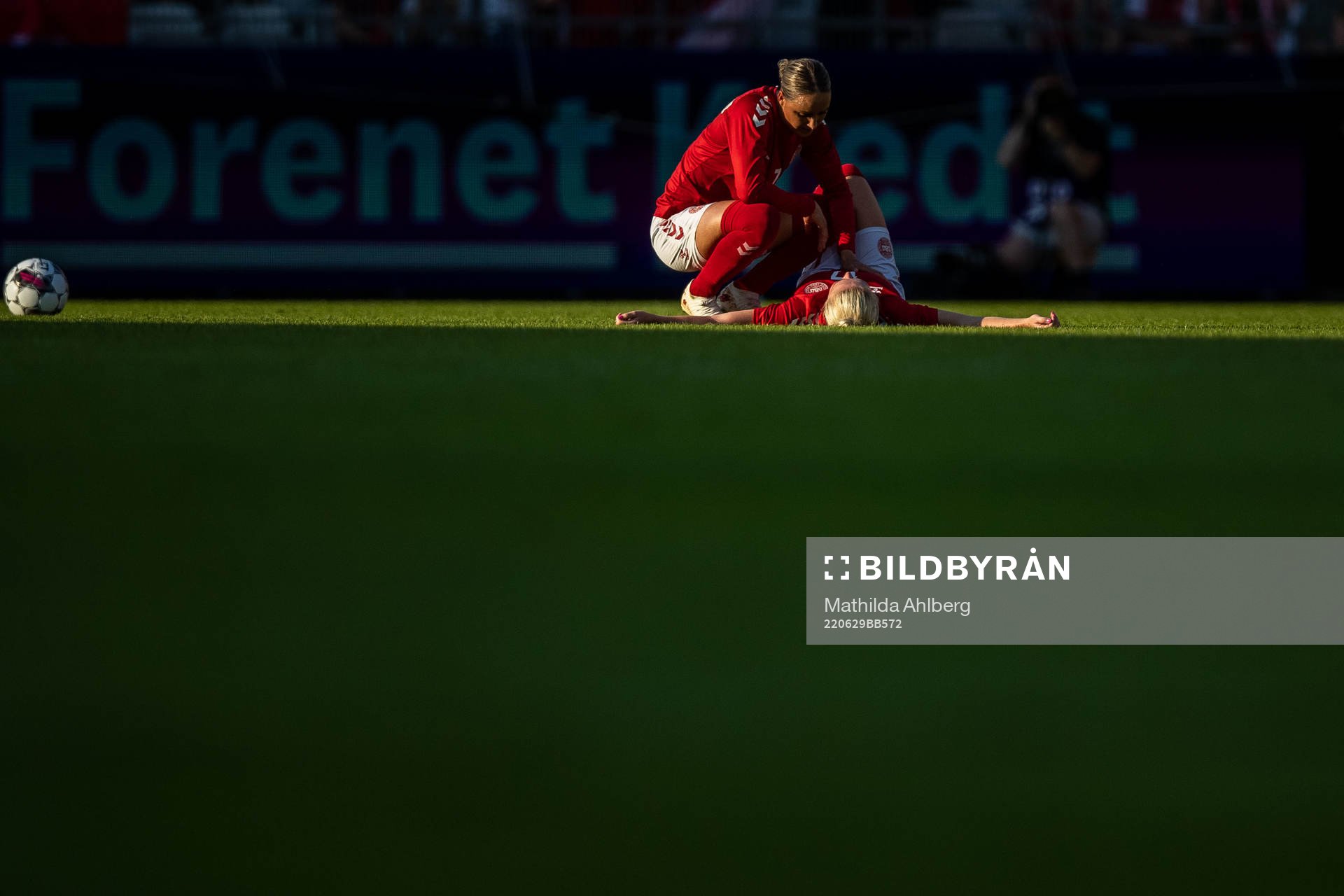 Sanne Trolsegaard and Rikke Marie Madsen of Denmark