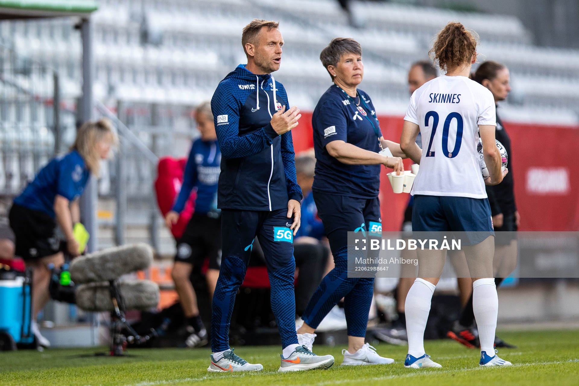 Martin Sjögren, head coach, of Norway