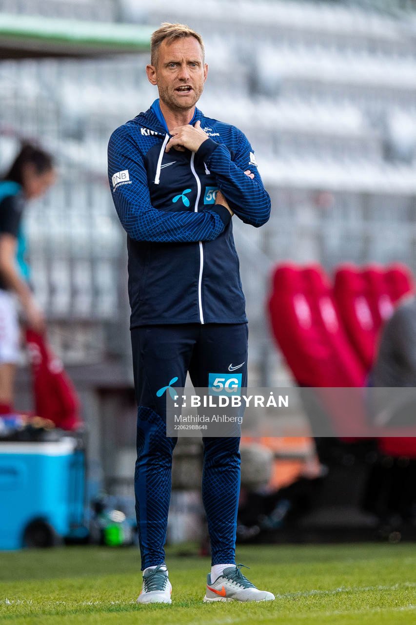Martin Sjögren, head coach, of Norway