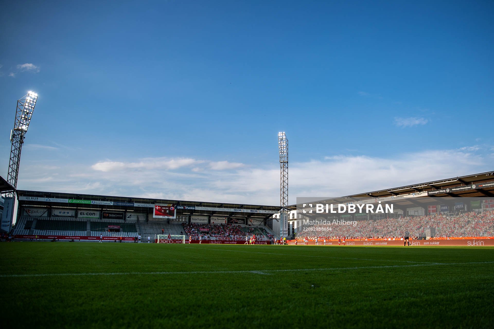 General view of Viborg Stadium
