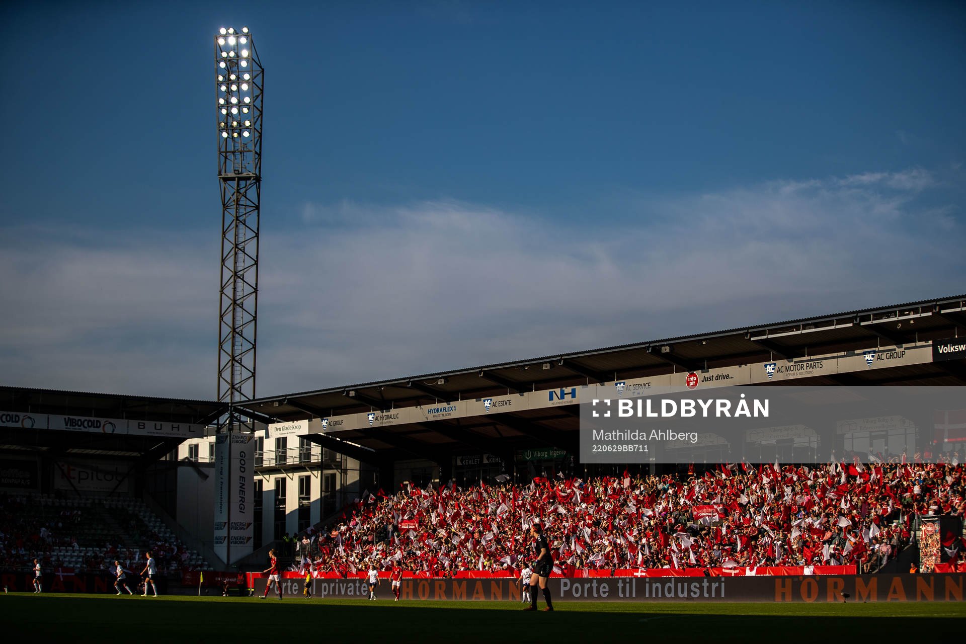General view of Viborg Stadium