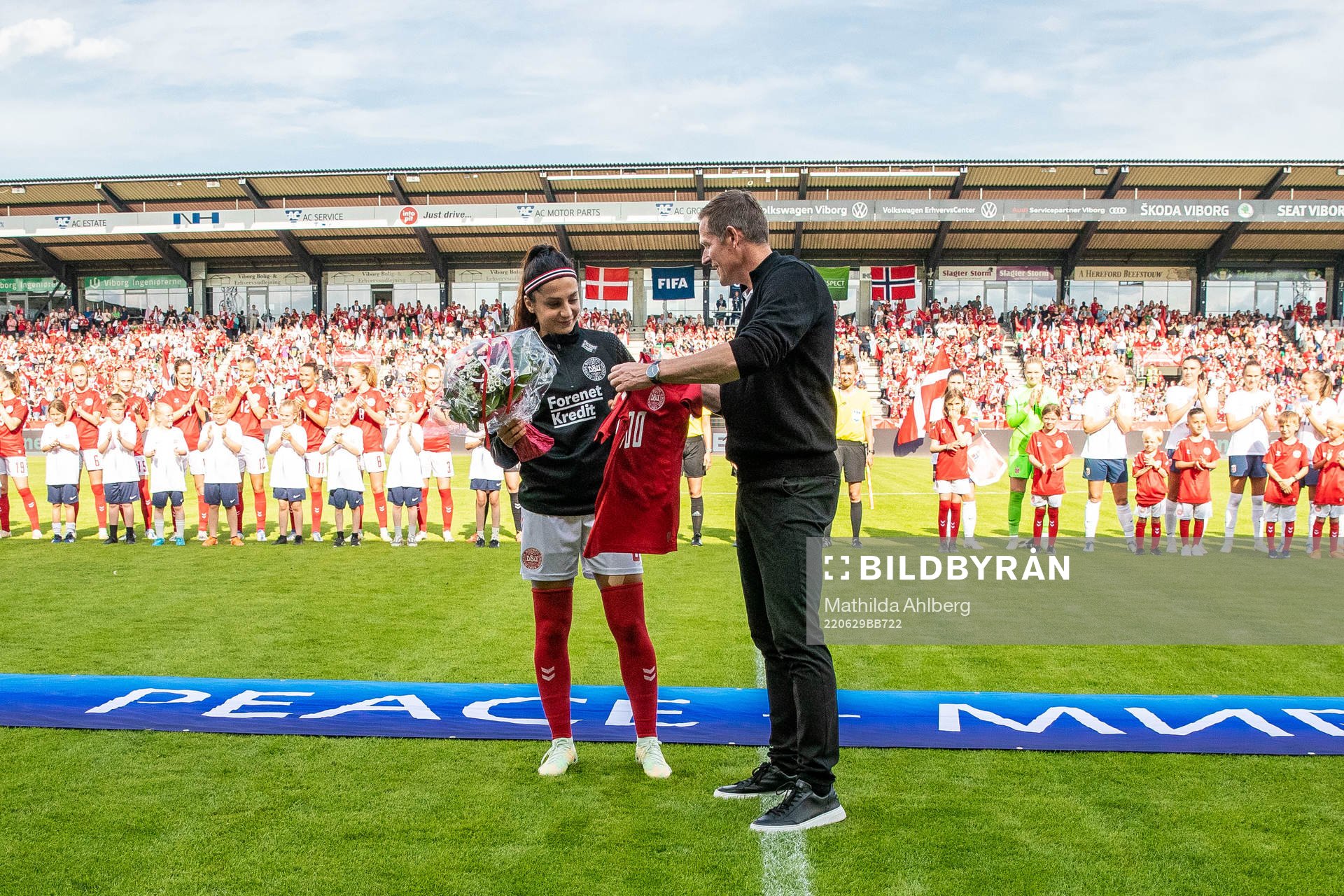 Nadia Nadim of Denmark
