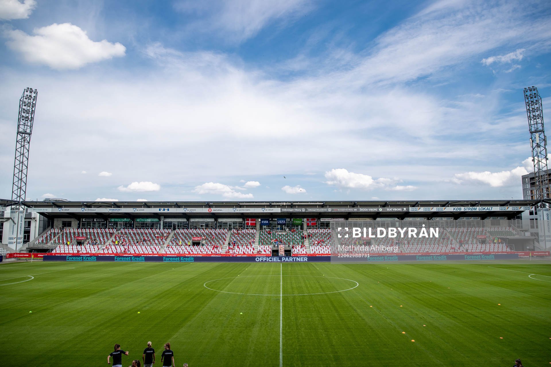 General view of Viborg Stadium