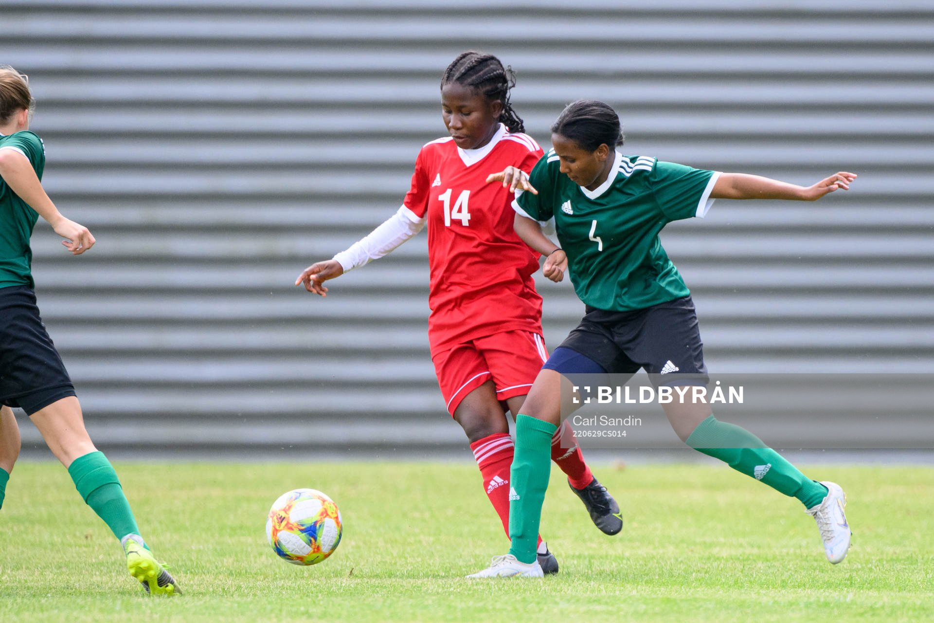 Jackie Epie Fokwa och Saron Berhe