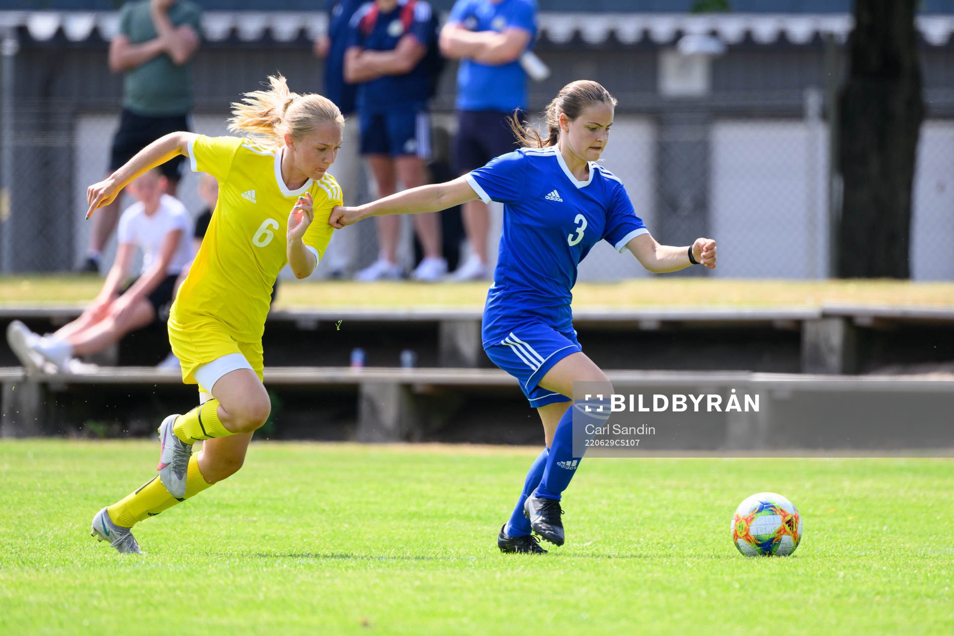 Selma Lindström och Astrid Borglund