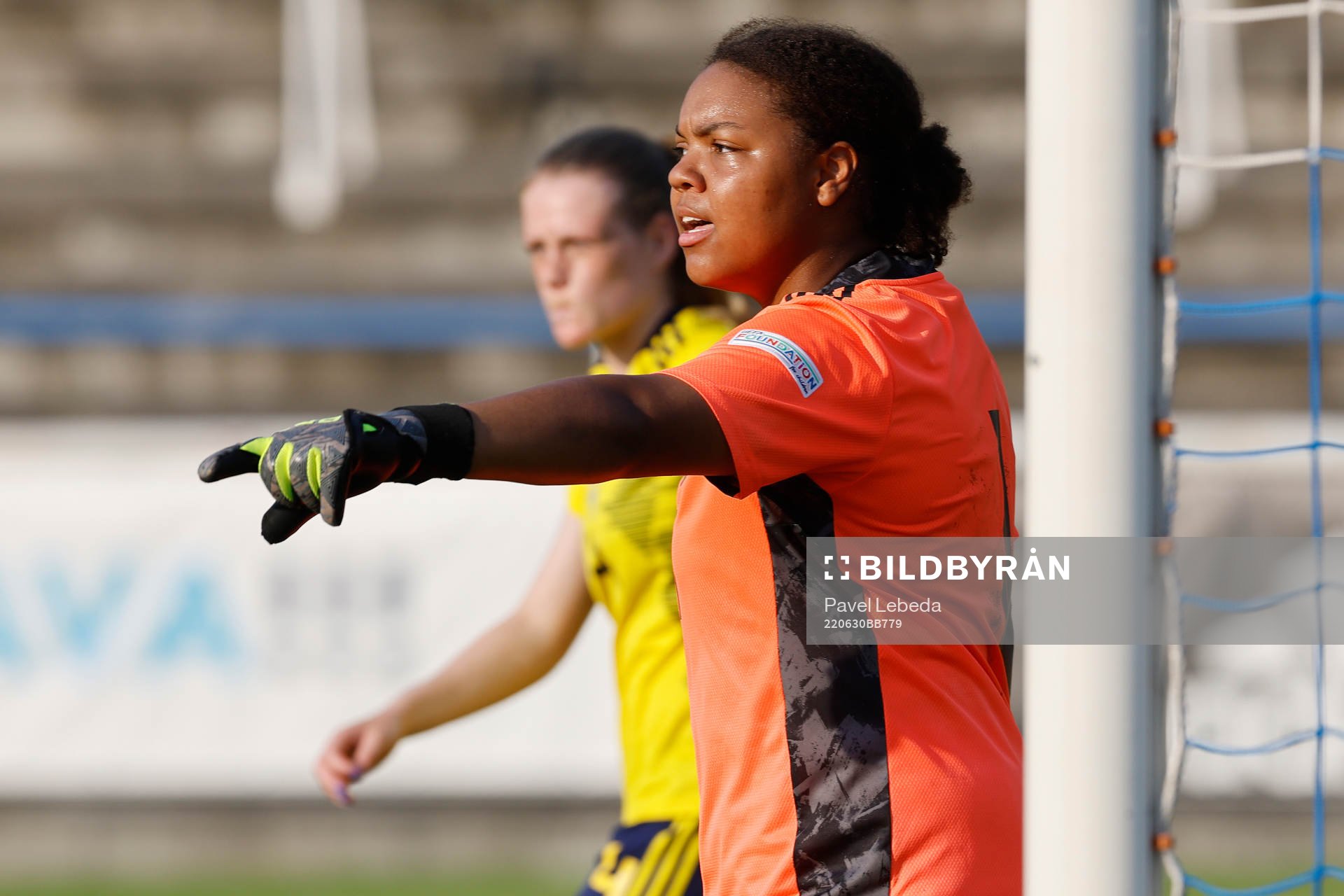 goalkeeper Serina Iddrisu Backmark of Sweden