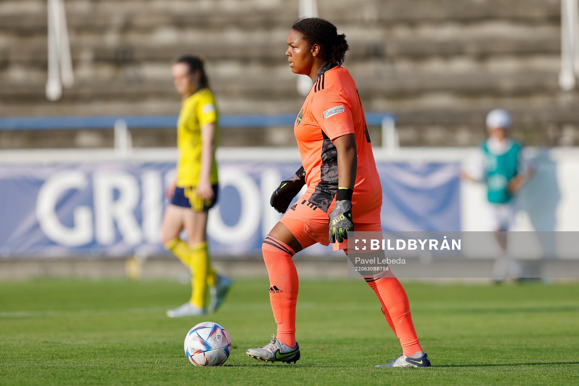 goalkeeper Serina Iddrisu Backmark of Sweden