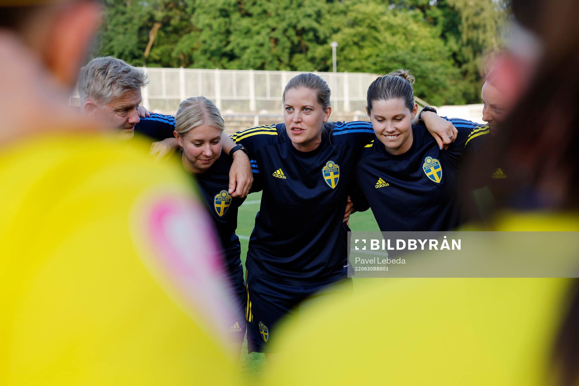Caroline Sjöblom, head coach of Sweden
