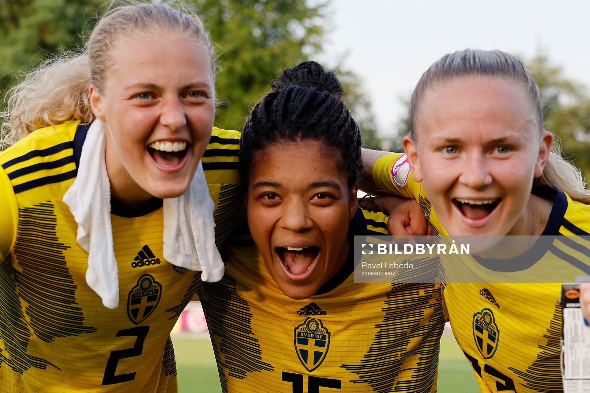Elma Juntilla Nelhage, Evelina Duljan and Matilda Vinberg