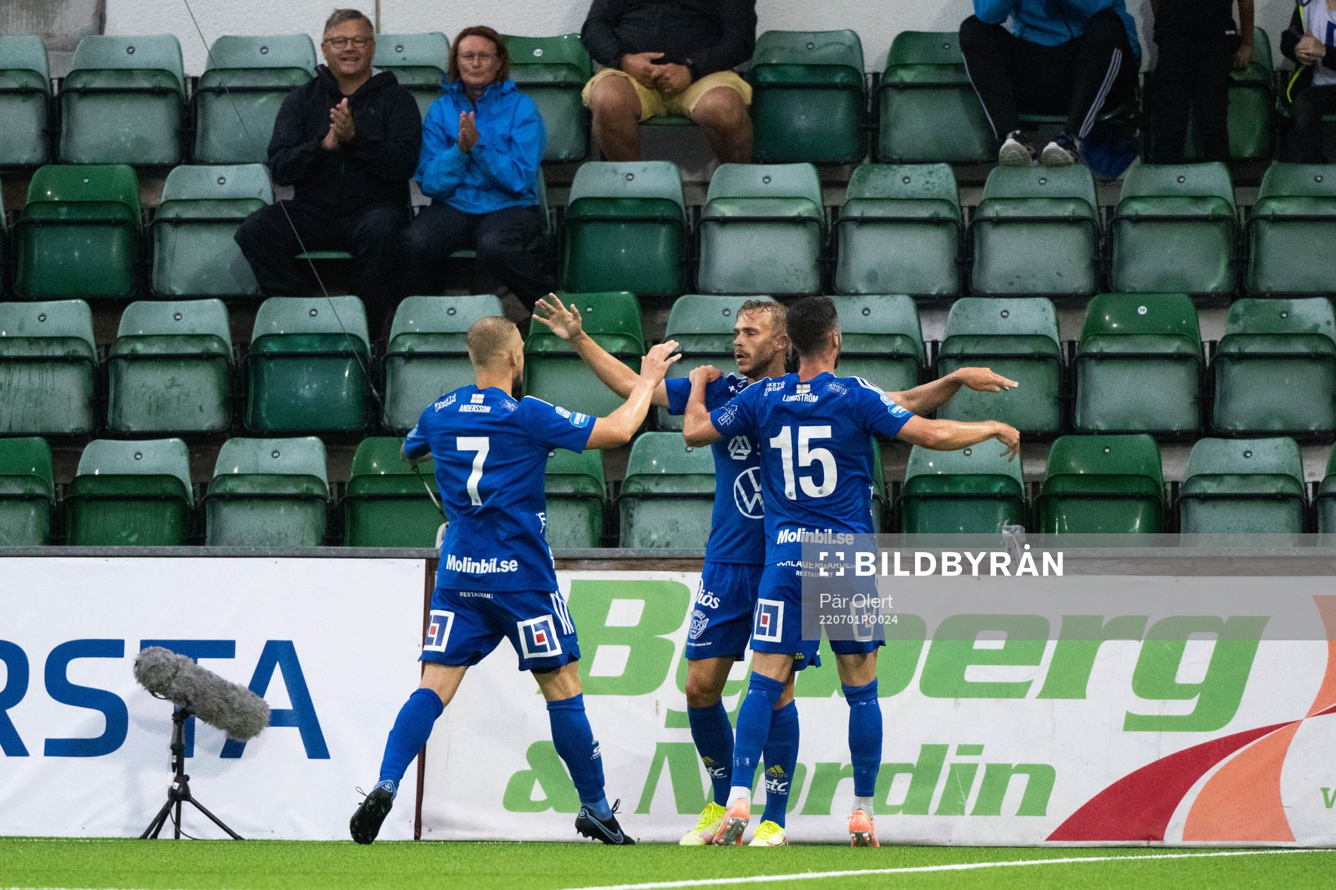 Sundsvalls Pontus Engblom jublar