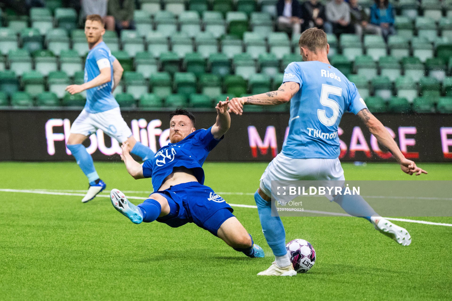 Malmö FFs Sören Rieks och Sundsvalls Alexander Blomqvist